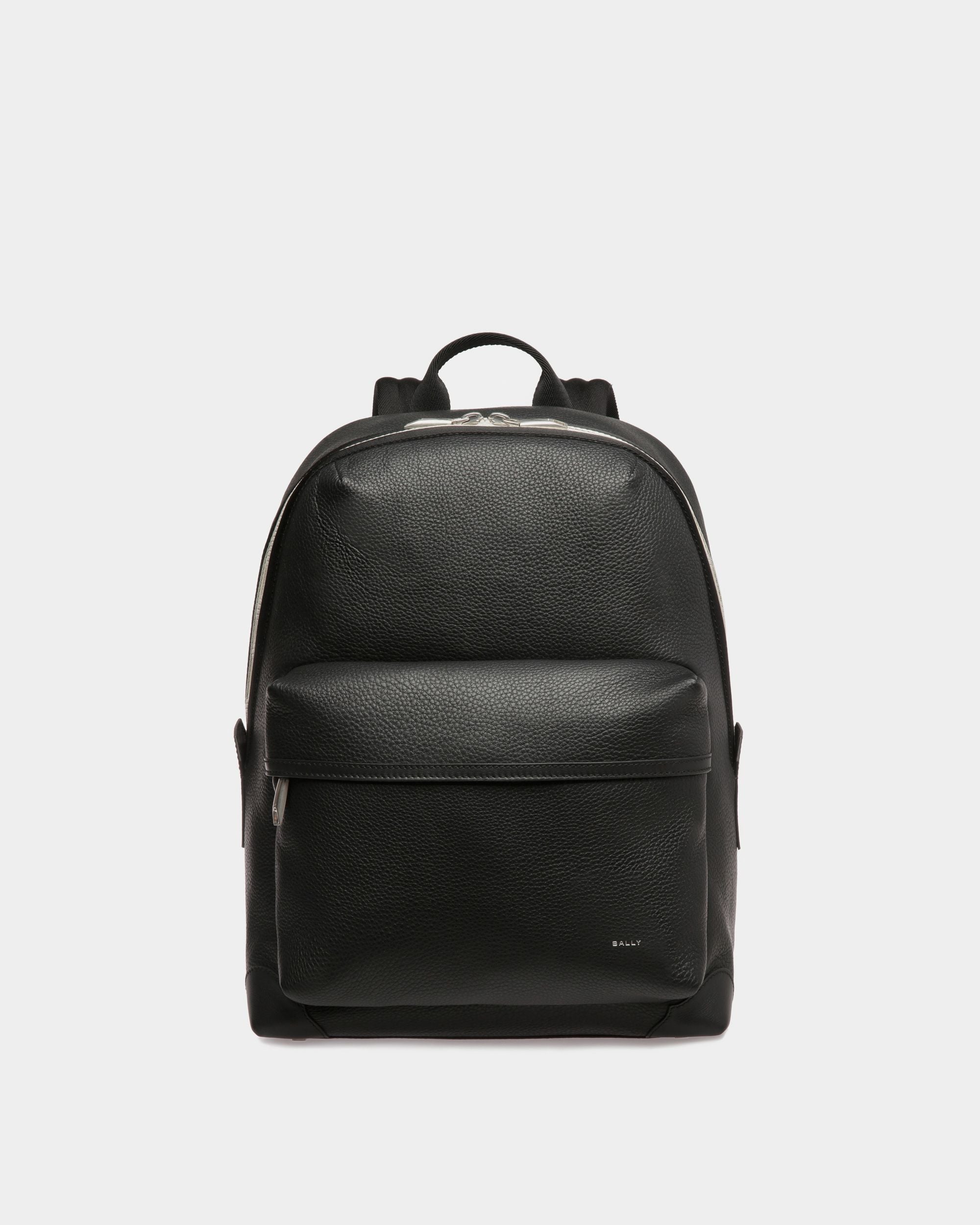 Mochila Ribbon De Piel En Negro - Hombre - Bally - 01