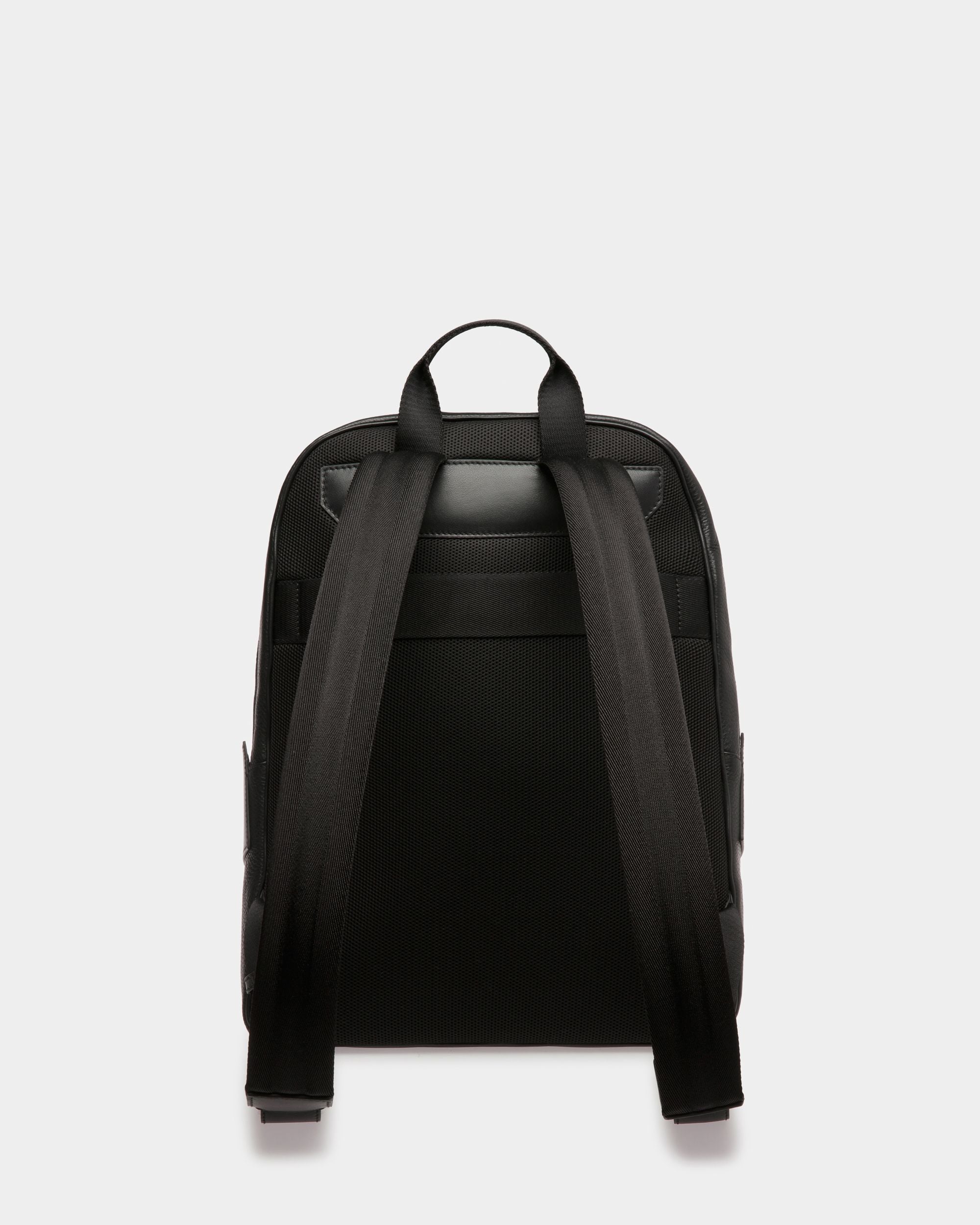 Mochila Ribbon De Piel En Negro - Hombre - Bally - 03