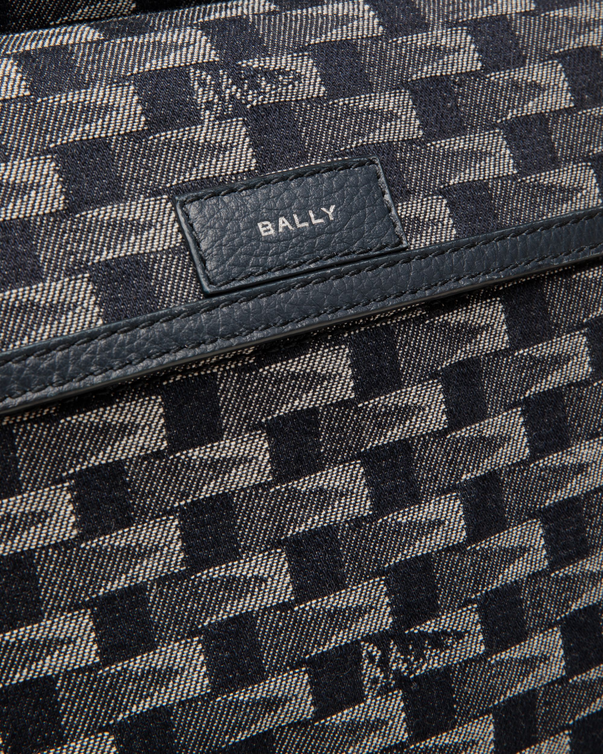 Pennant Backpack in Denim - Men's - Bally - 05