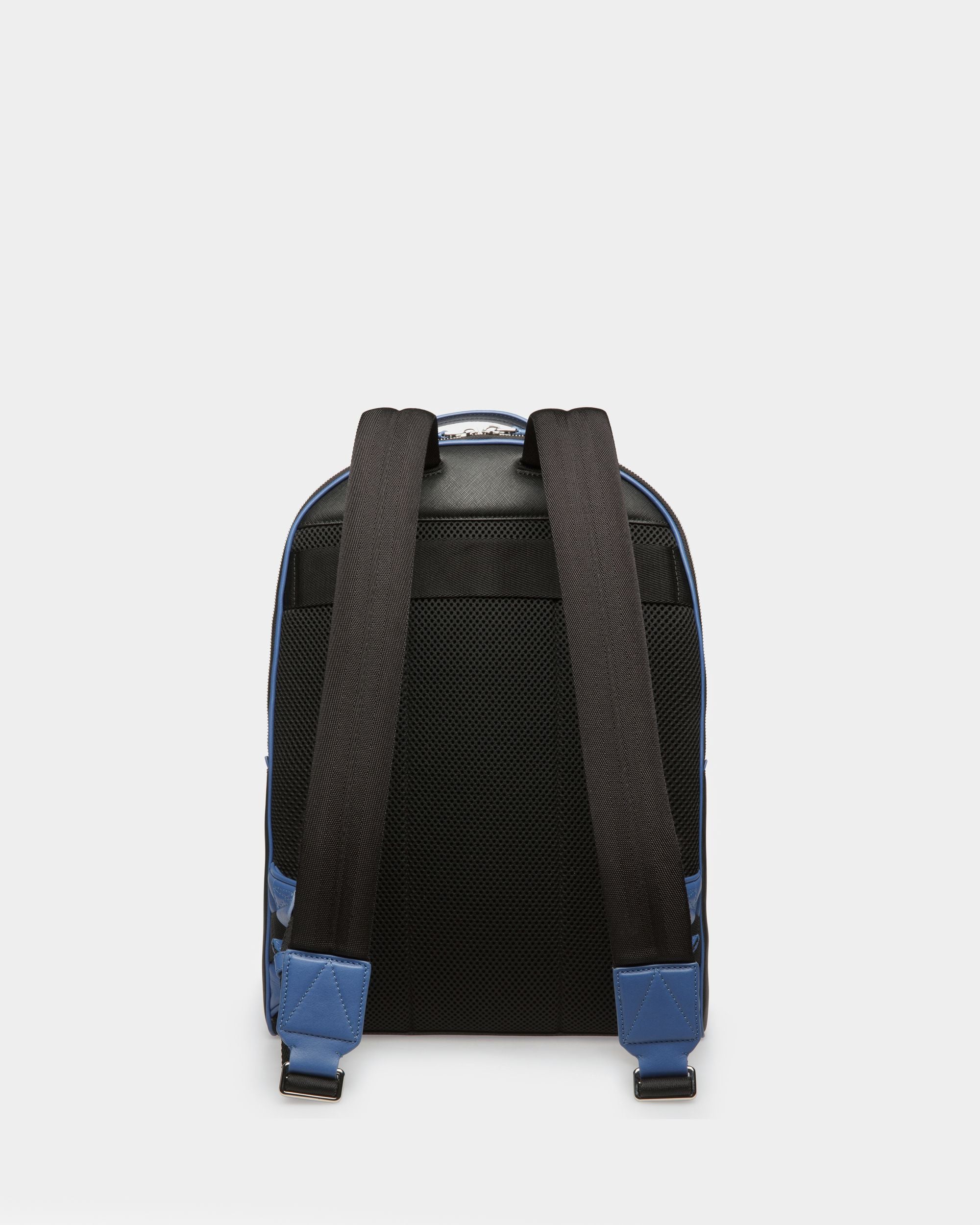 Mavrick Backpack In Black And Blue Neon - Men's - Bally - 02