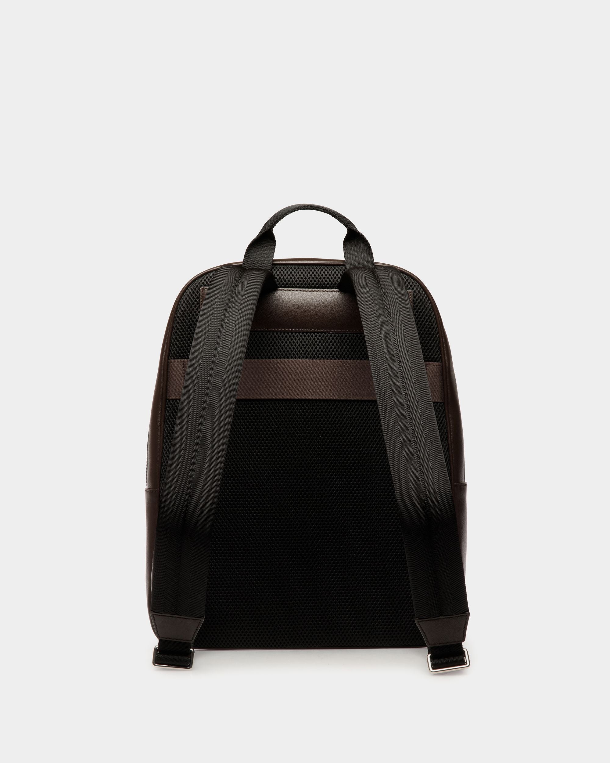 Mochila Code De Piel Ébano - Hombre - Bally - 03