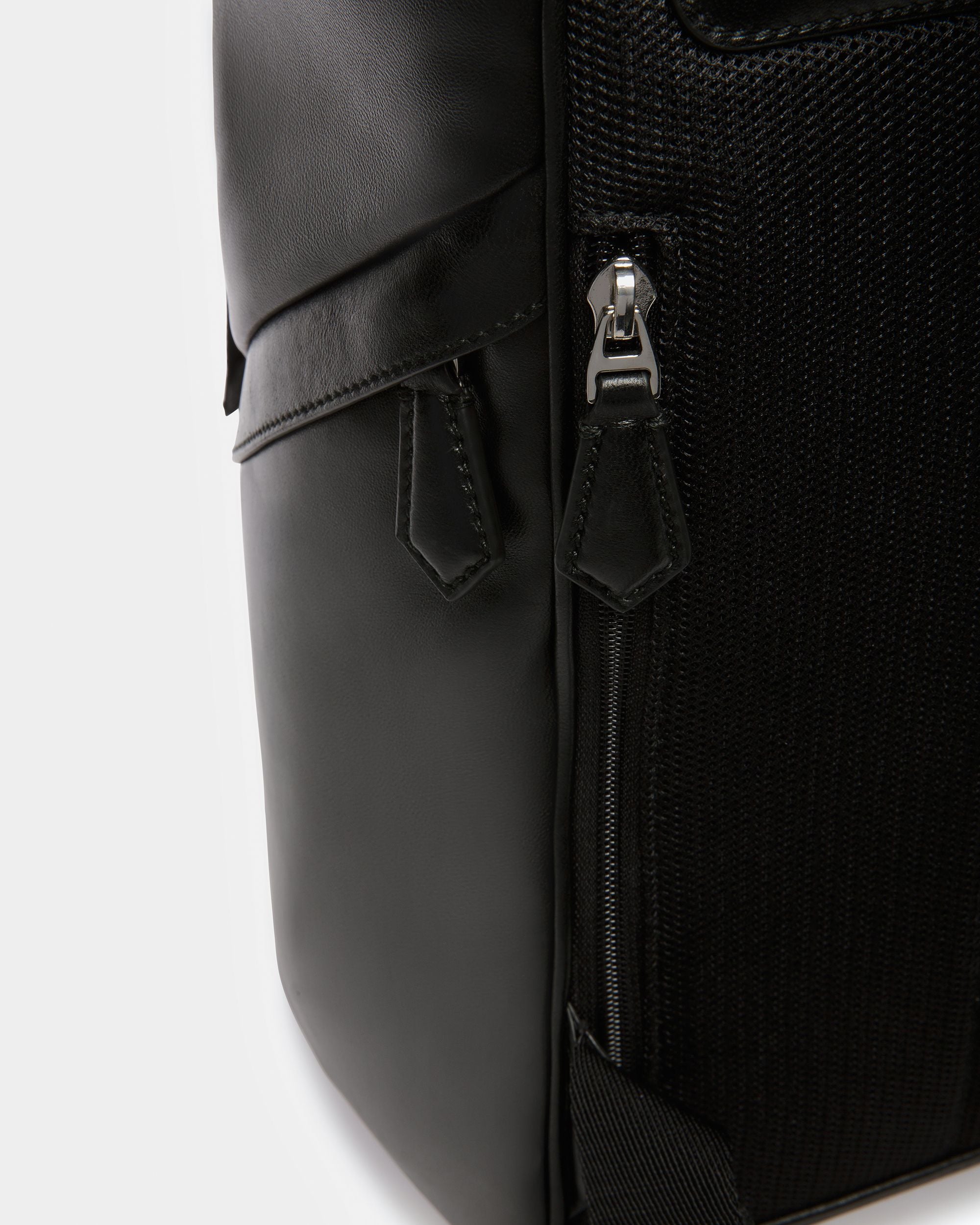 Athor Mochila De Piel En Negro - Hombre - Bally - 07