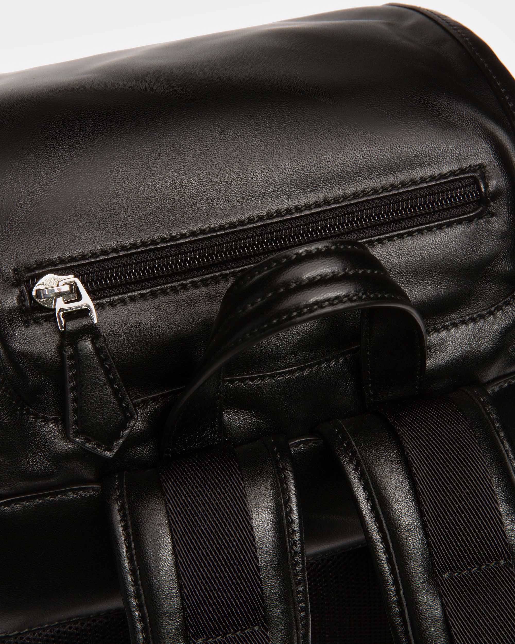 Athor Mochila De Piel En Negro - Hombre - Bally - 08