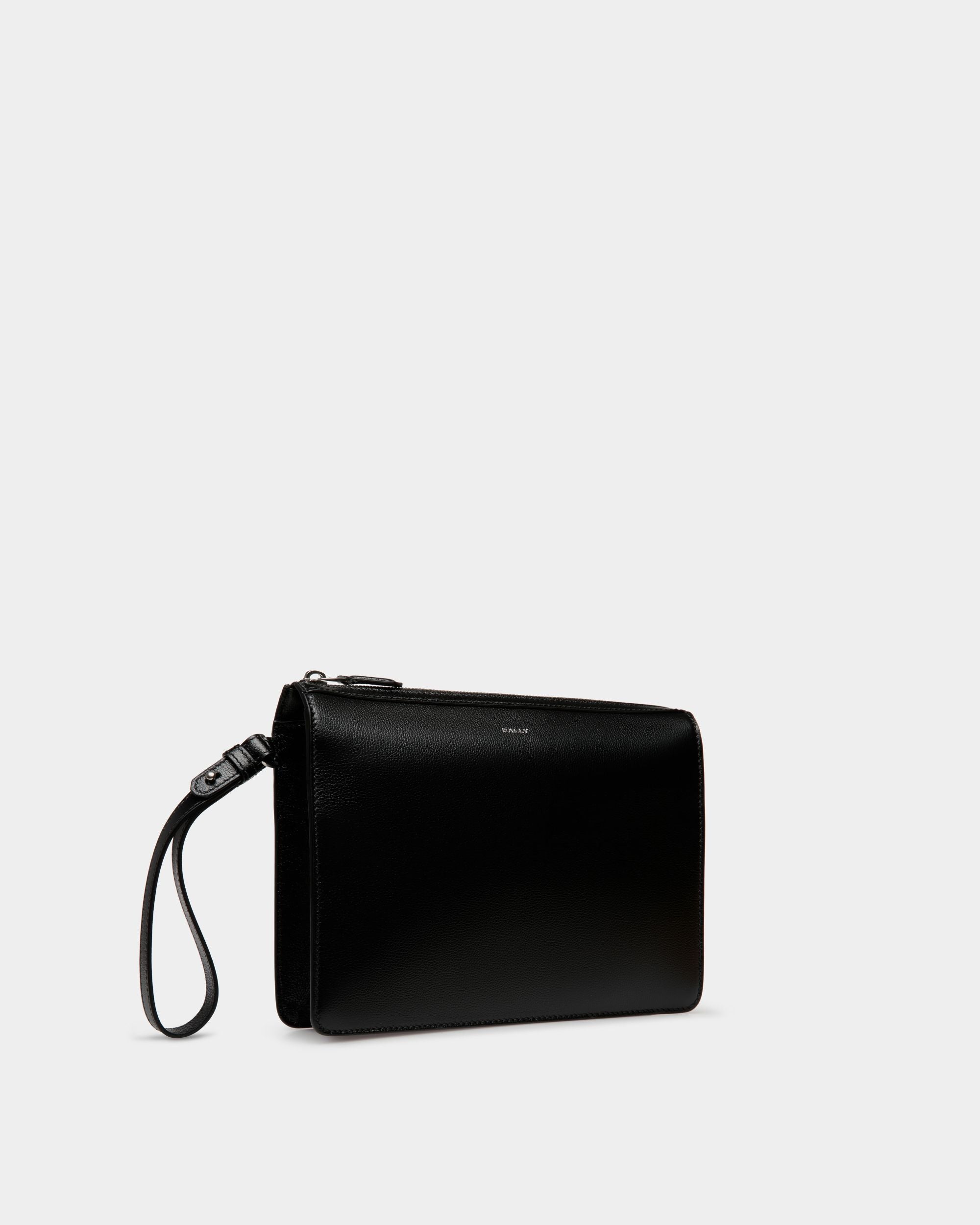 Clutch Banque De Piel En Negro - Hombre - Bally - 03