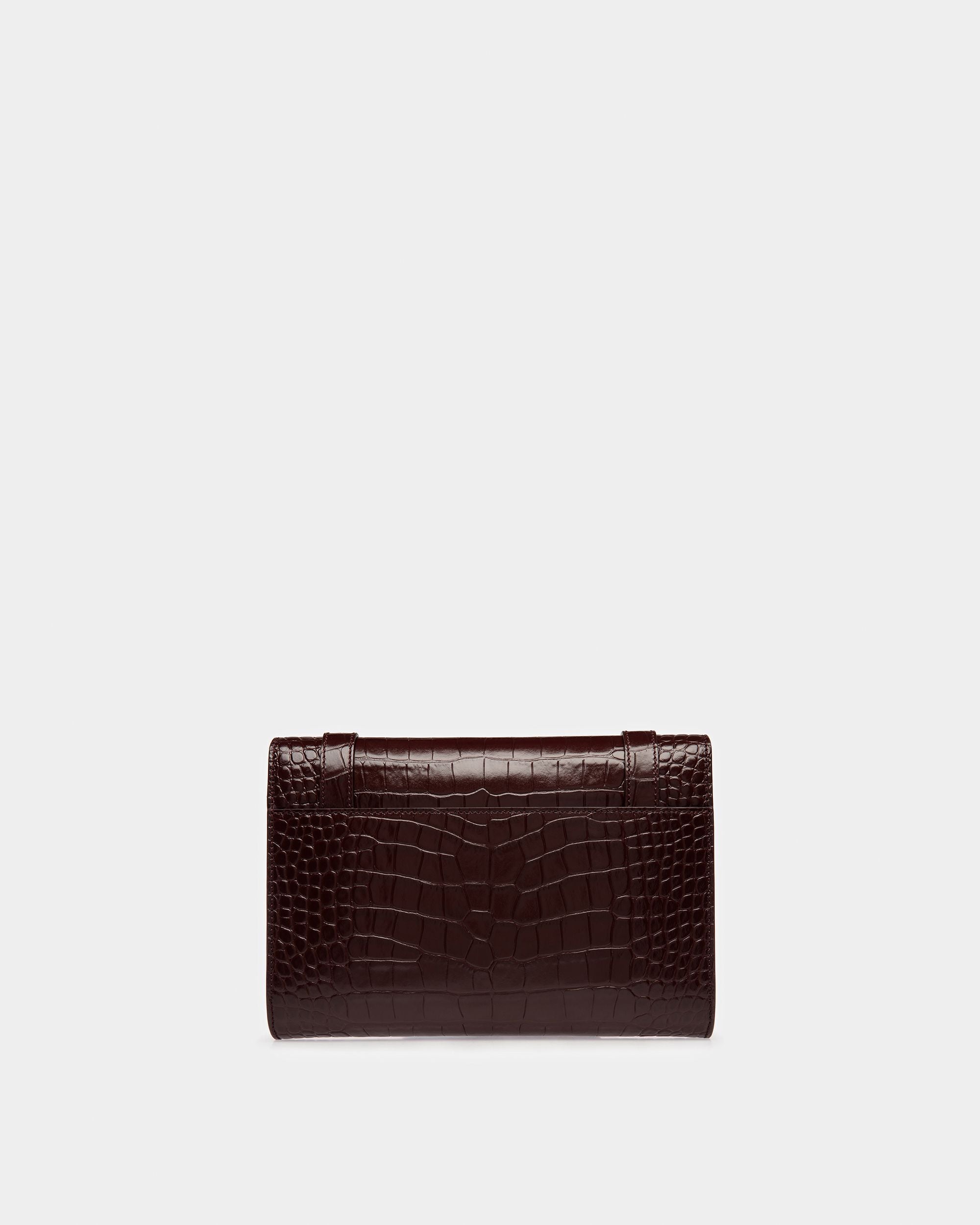 Oxford Clutch In Crocodile Embossed - Men's - Bally - 03