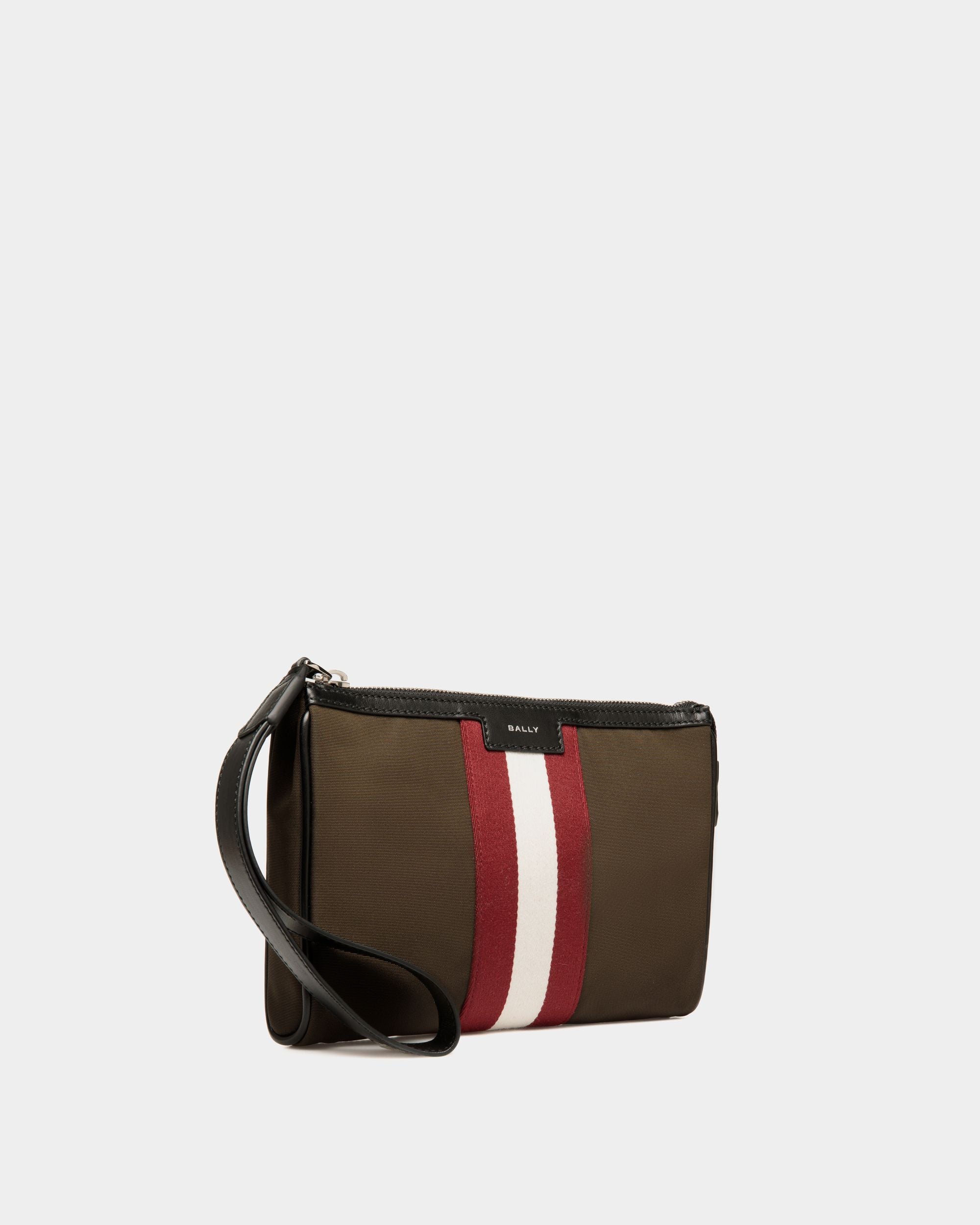Pochette Code De Nailon Military Green - Hombre - Bally - 03