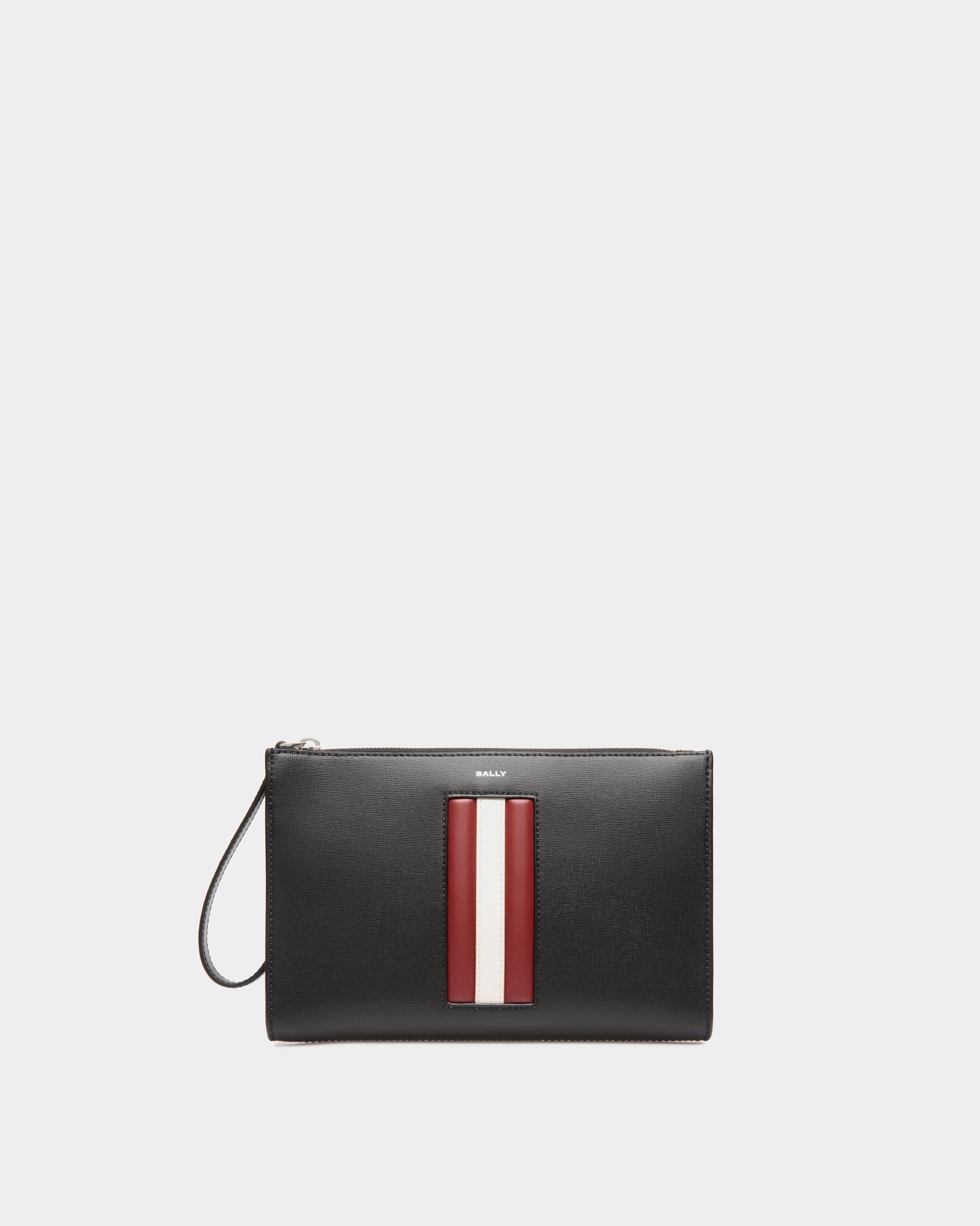 Pochette Mythos De Piel Reciclada Negra - Hombre - Bally - 01