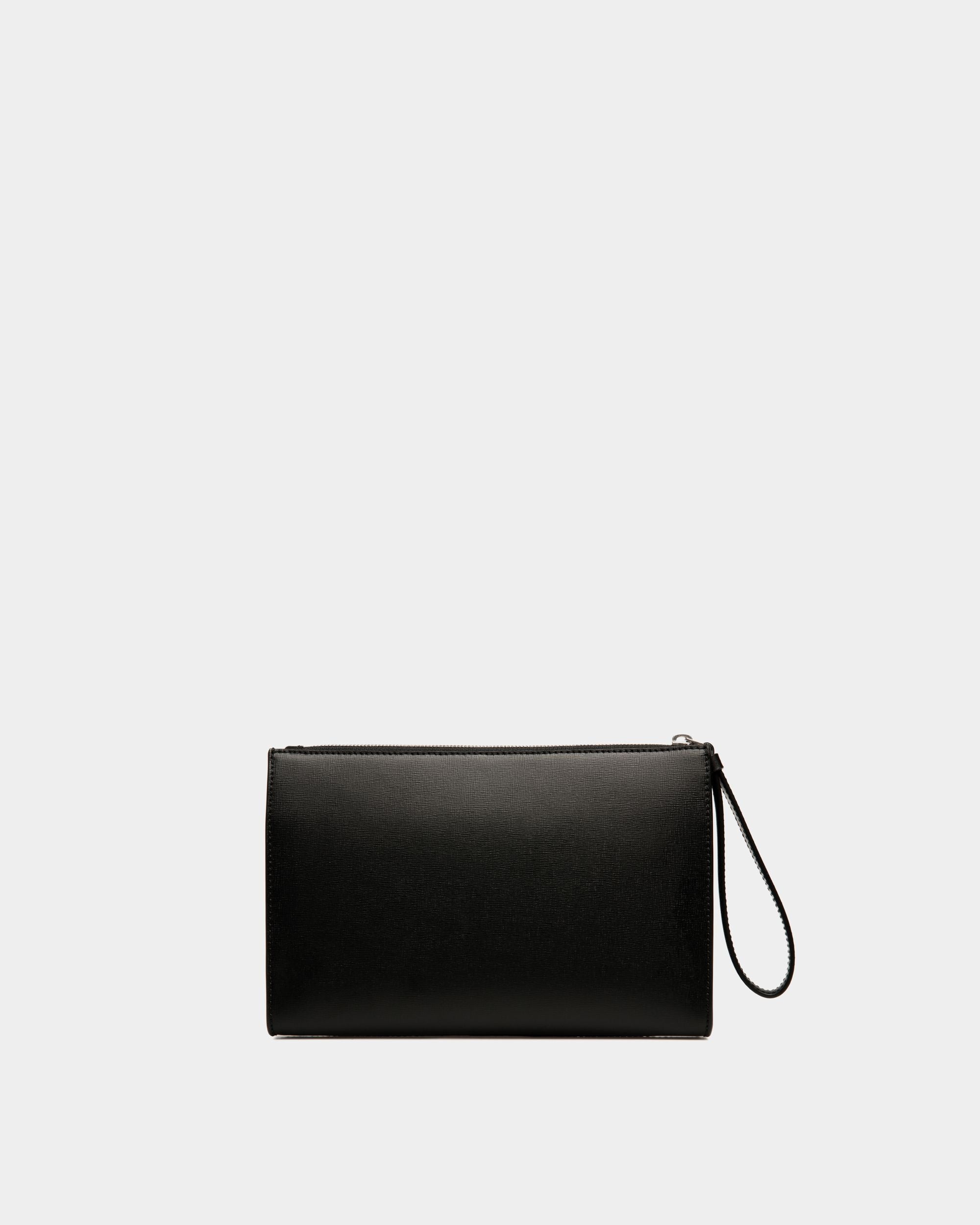 Pochette Mythos De Piel Reciclada Negra - Hombre - Bally - 03