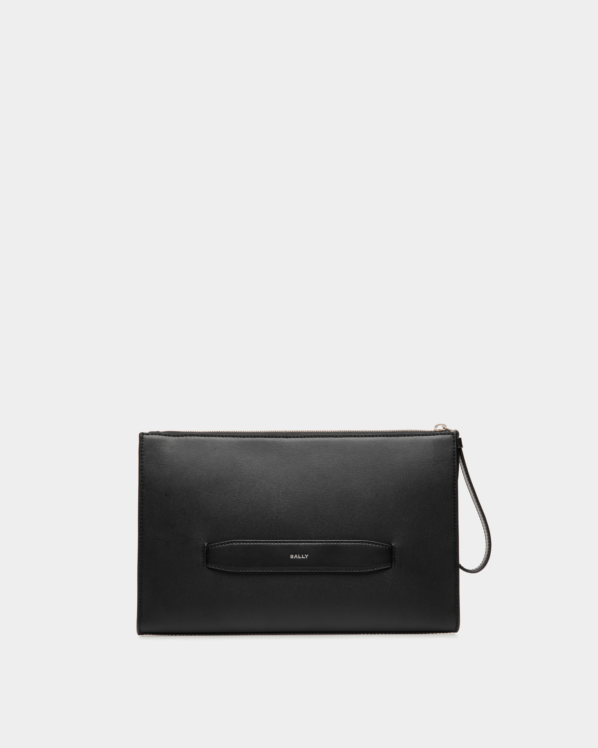 Pochette Mythos De Piel Reciclada Negra - Hombre - Bally - 03
