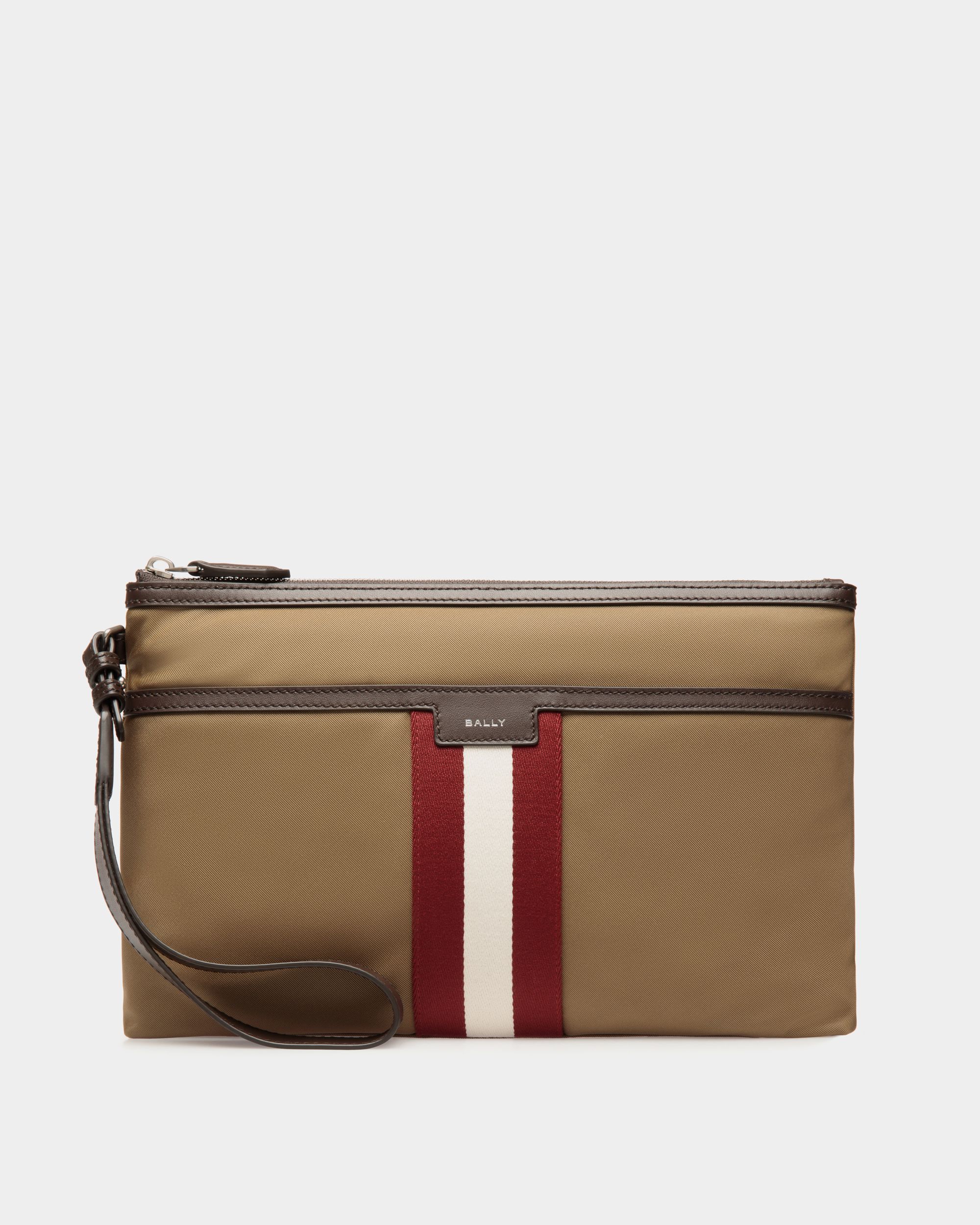 Pochette Code De Nailon Camel - Hombre - Bally - 01