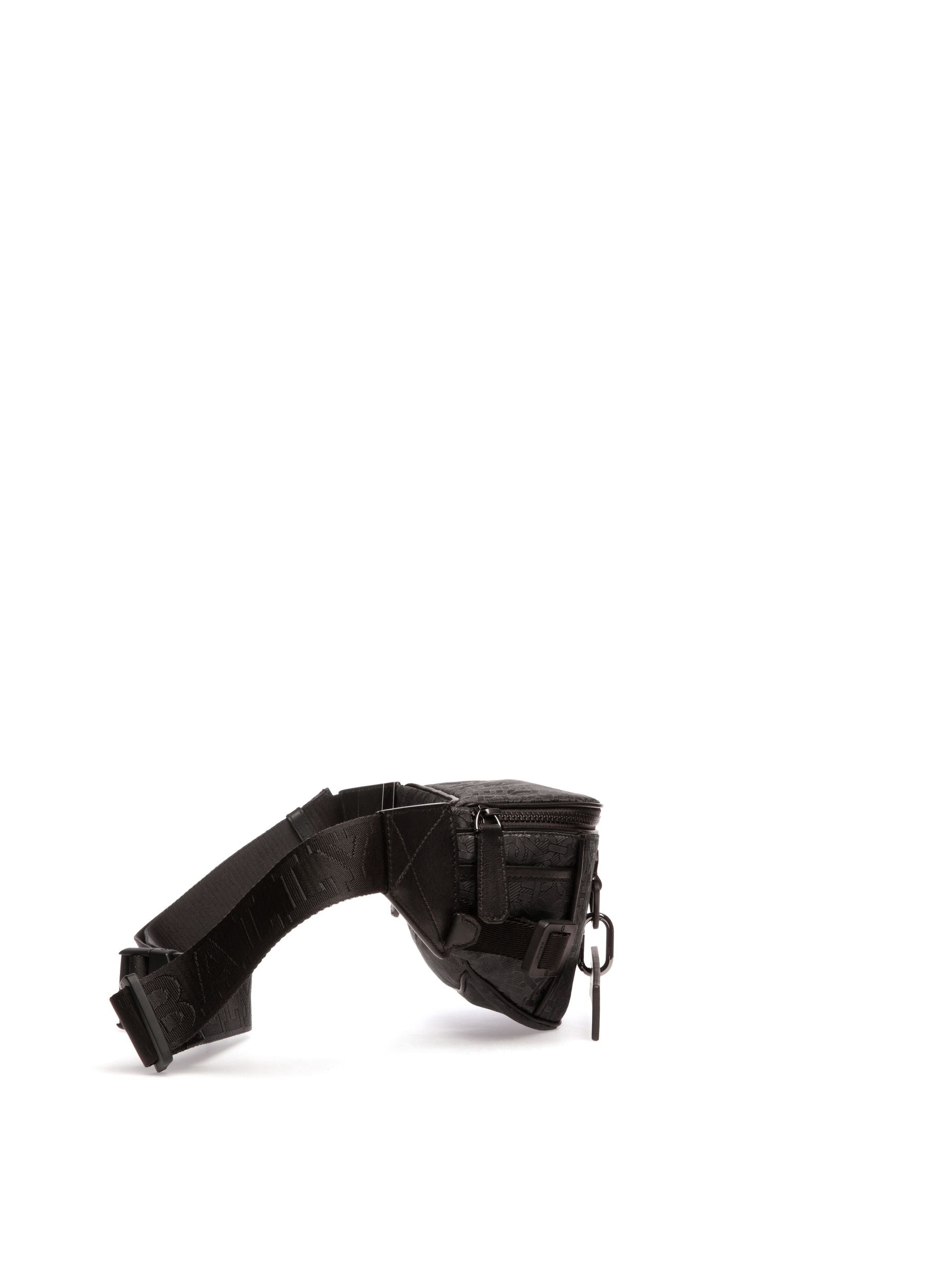 Cornan Riñonera En Tejido Reciclado De Color Negro - Hombre - Bally - 02