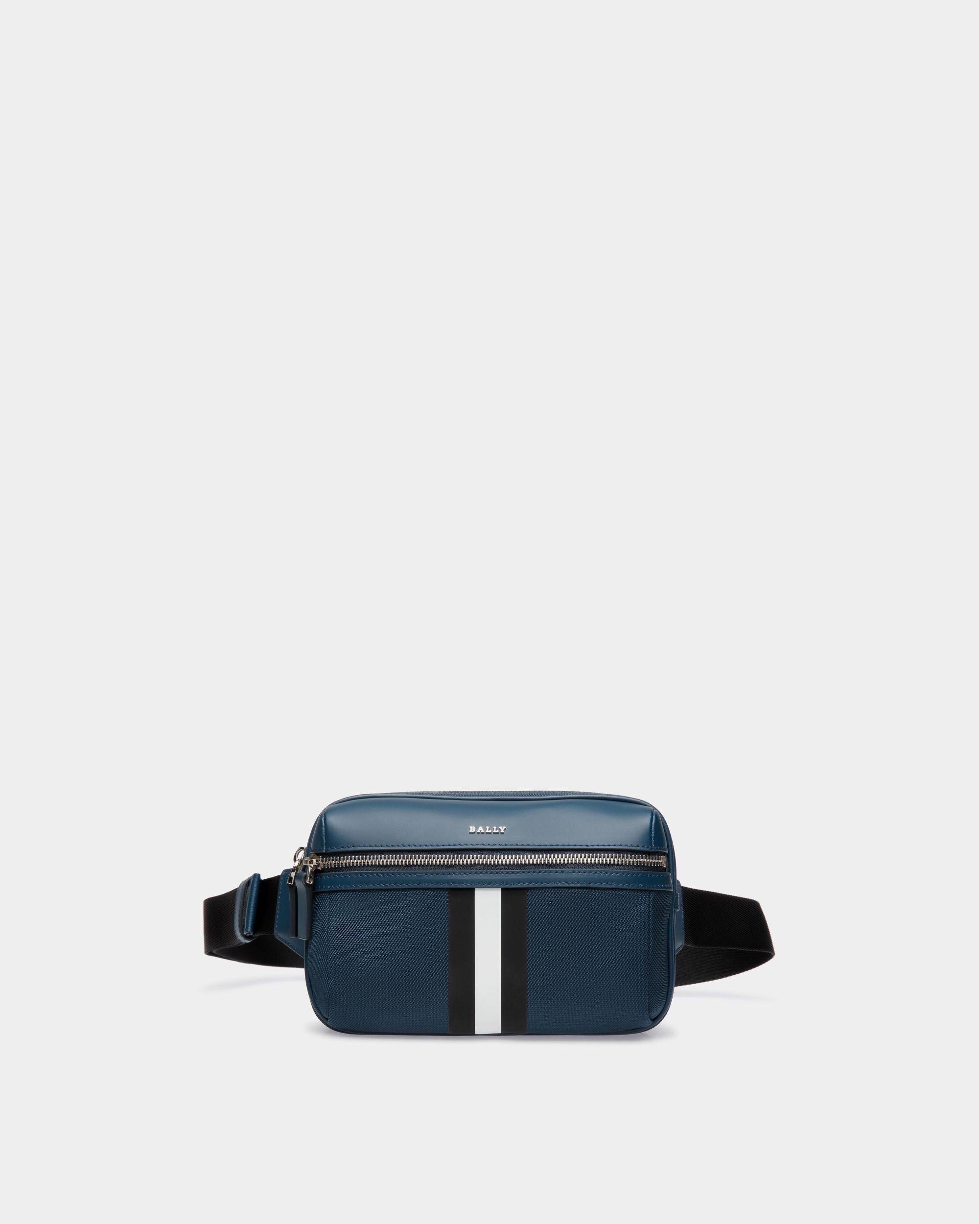 Belt Bag in Blue Fabric - Men's - Bally - 01