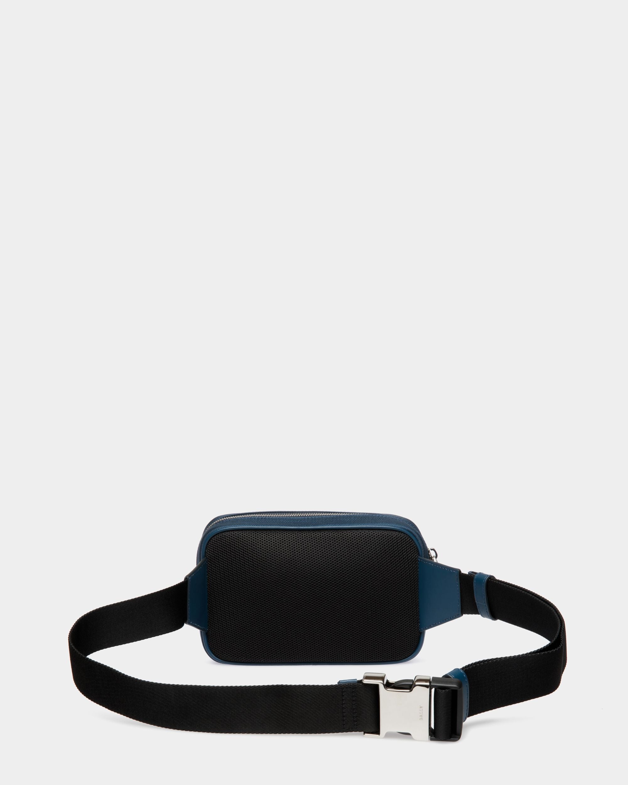 Belt Bag in Blue Fabric - Men's - Bally - 02