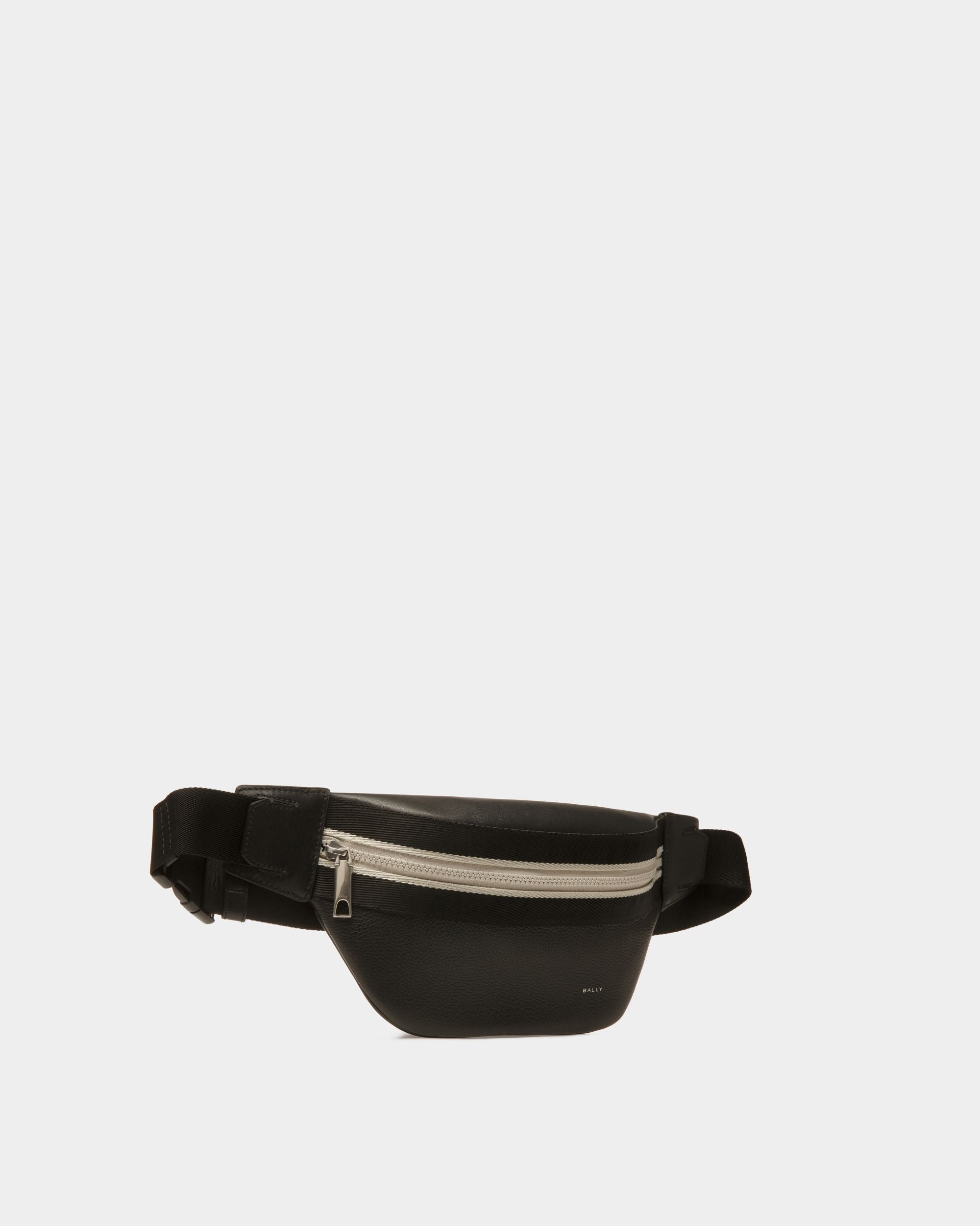 Riñonera Ribbon De Piel Negra - Hombre - Bally - 03