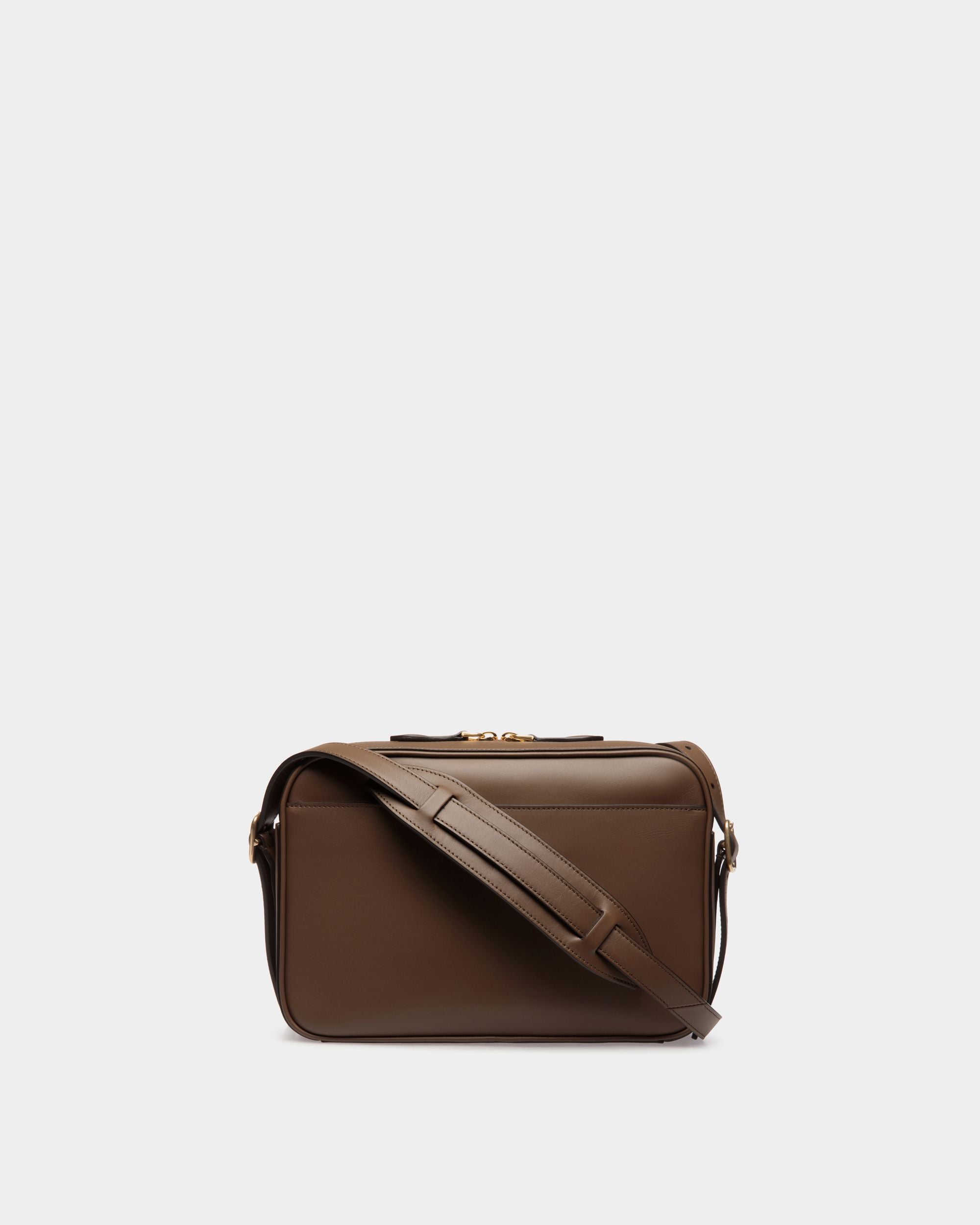 Bandolera Beckett De Piel Marron Glacé - Hombre - Bally - 02
