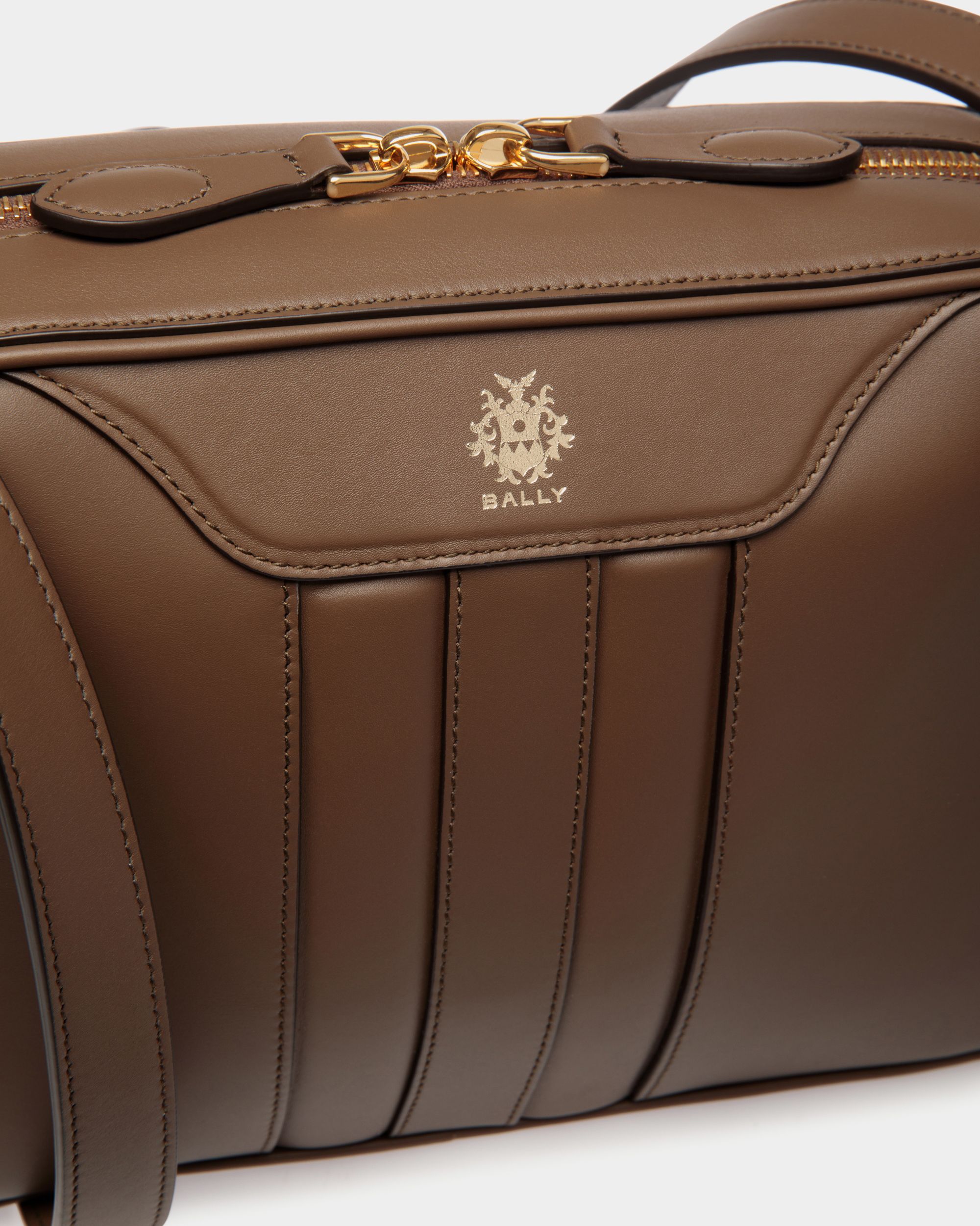 Bandolera Beckett De Piel Marron Glacé - Hombre - Bally - 05