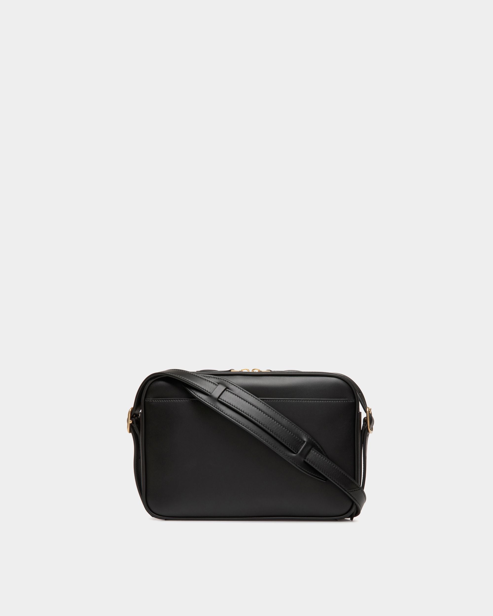 Beckett Crossbody Bag In Black Leather - Hombre - Bally - 03