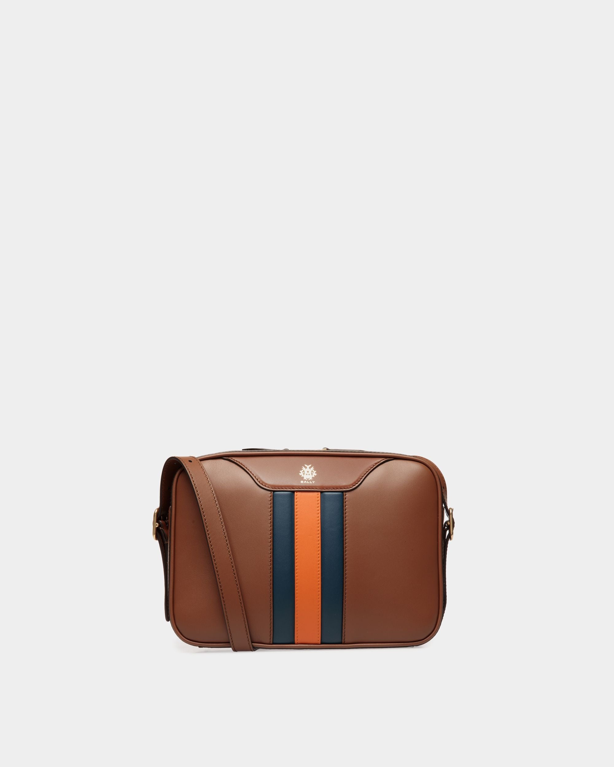 Bandolera Beckett De Piel Marrón - Hombre - Bally - 01