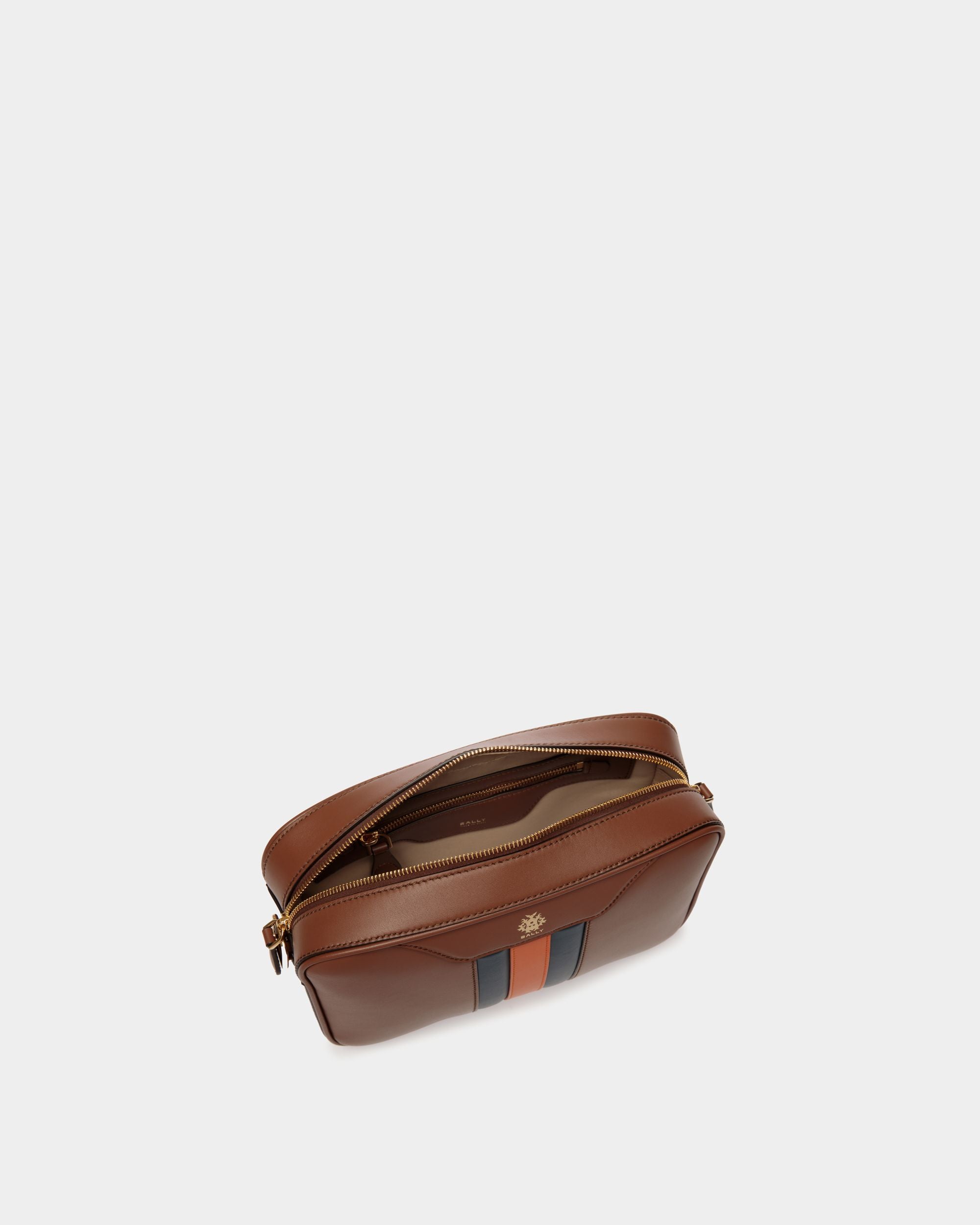Bandolera Beckett De Piel Marrón - Hombre - Bally - 05