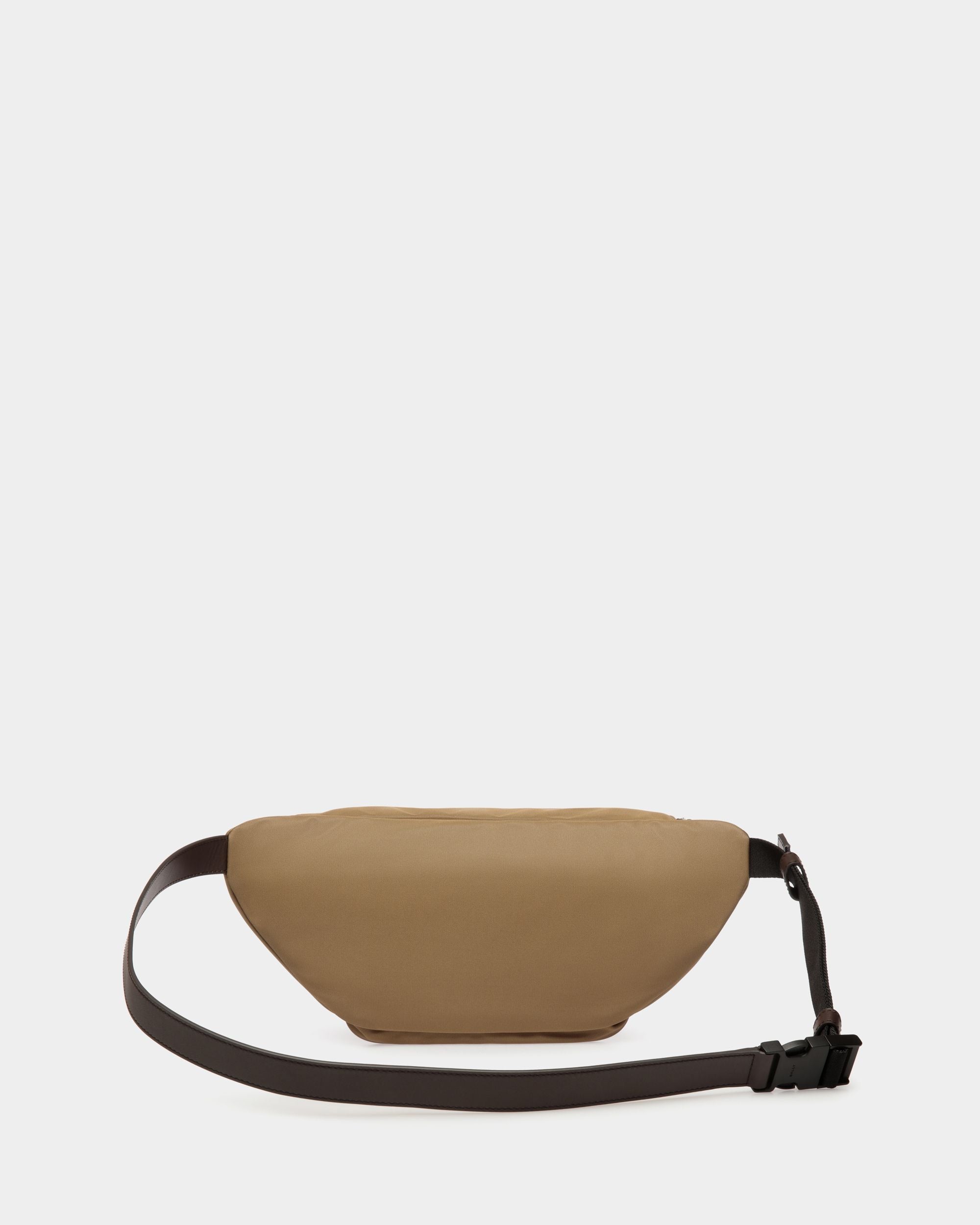 Code Belt Bag in Camel Nylon - Hombre - Bally - 02