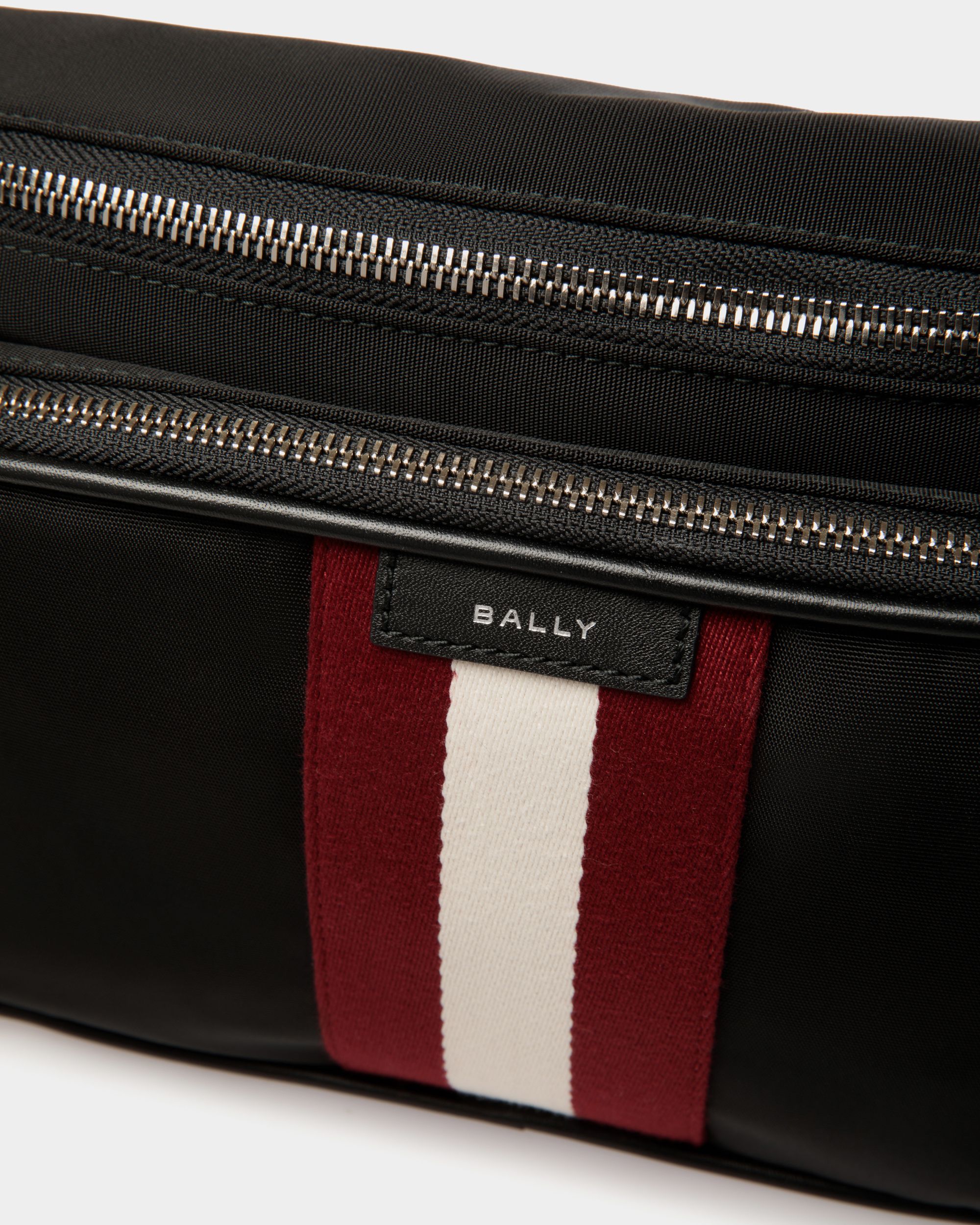 Riñonera Code De Nailon Negro - Hombre - Bally - 06