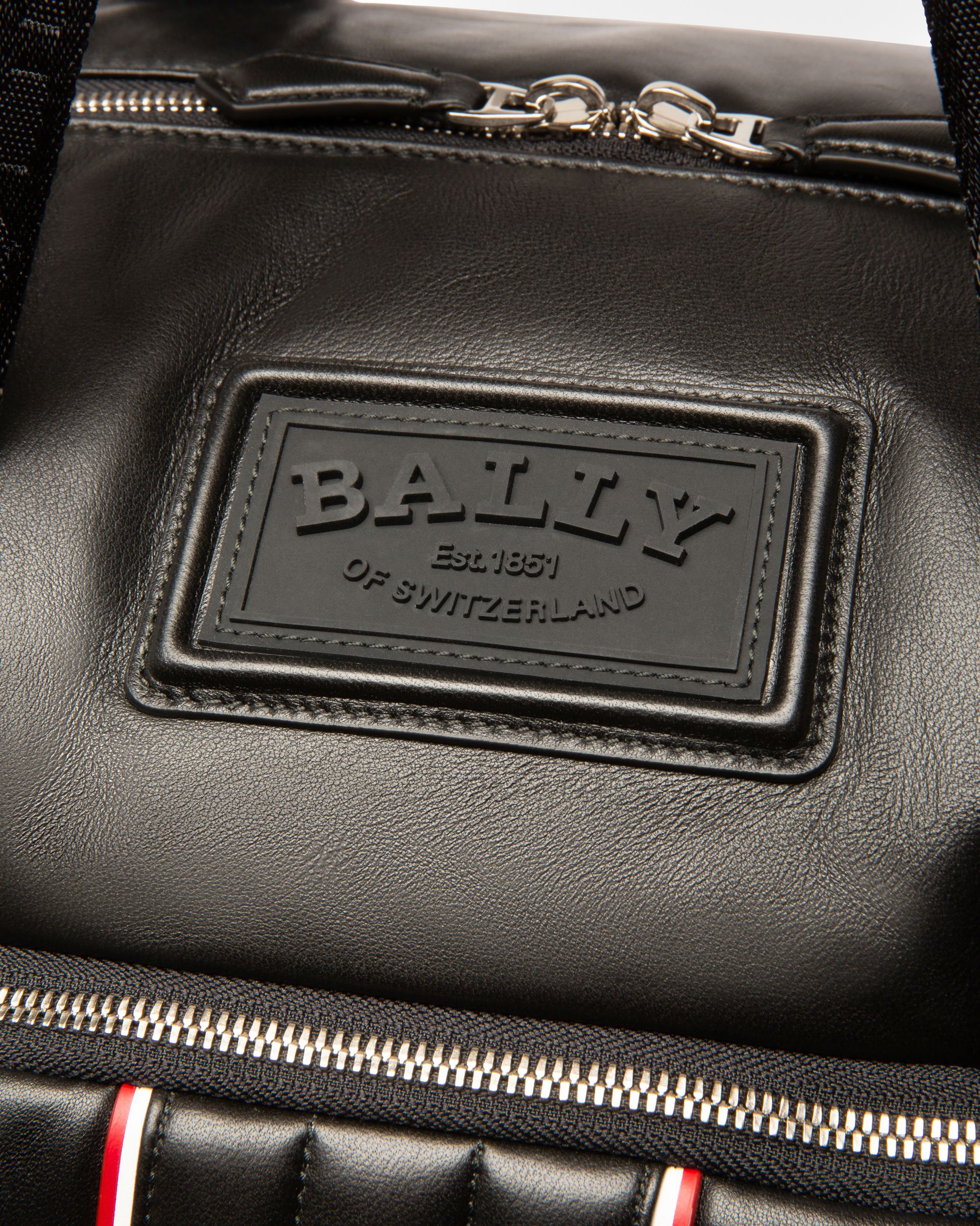 Arohn Bolsa De Fin De Semana En Cuero De Color Negro - Hombre - Bally - 05