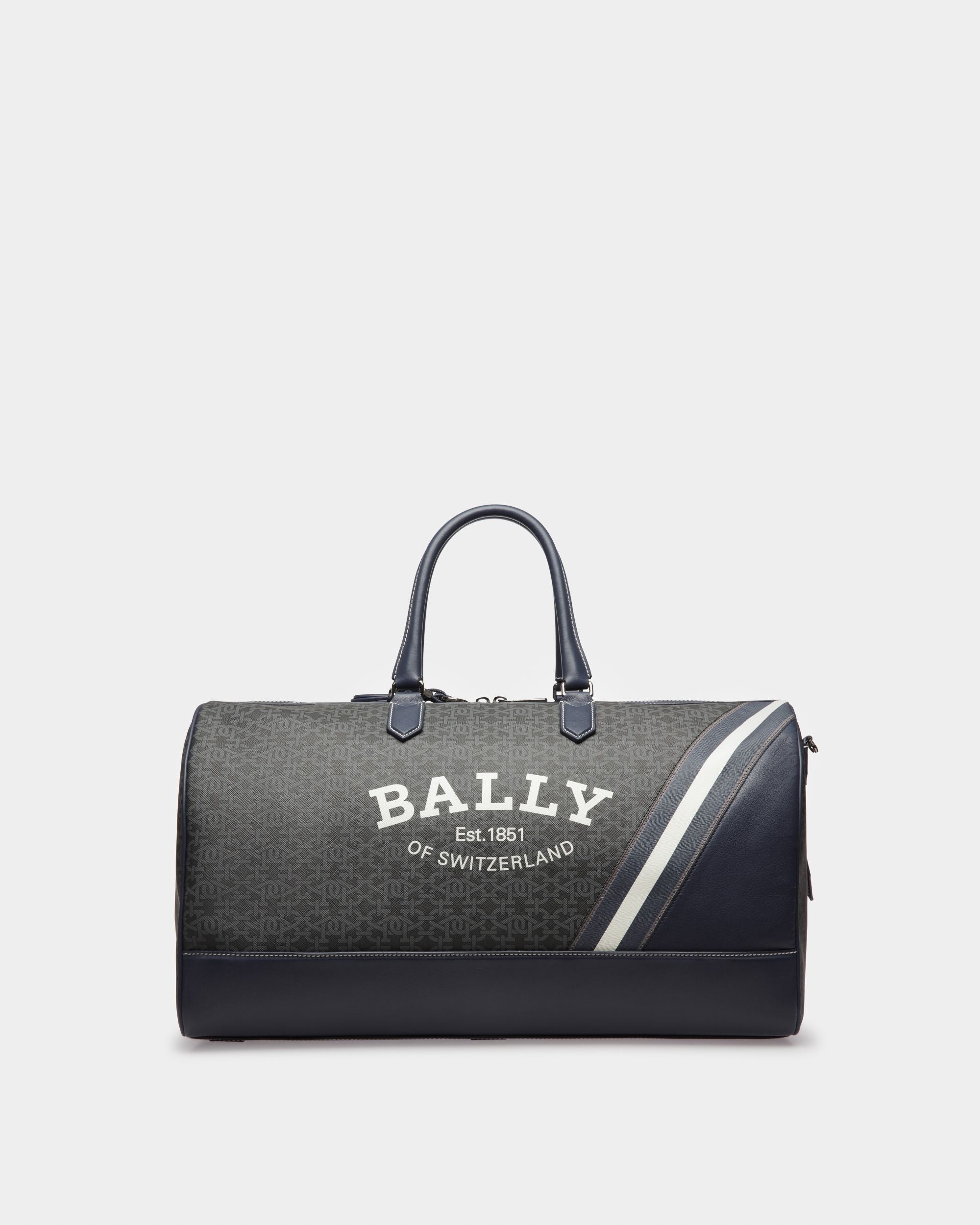 Caien Tpu Weekender Bag In Grey - Men's - Bally - 01
