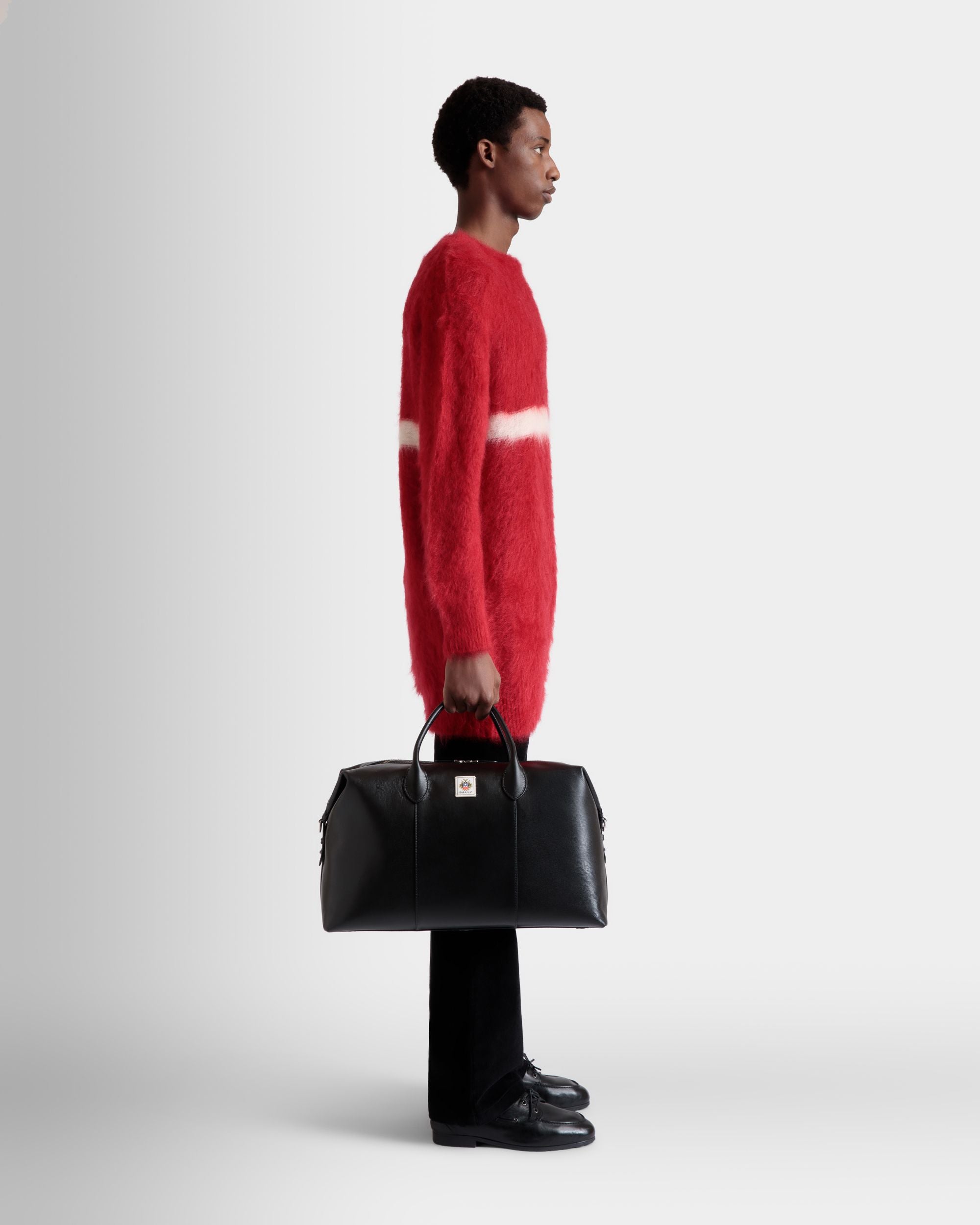 Bolso De Fin De Semana Easy Bally De Piel Negra - Hombre - Bally - 02