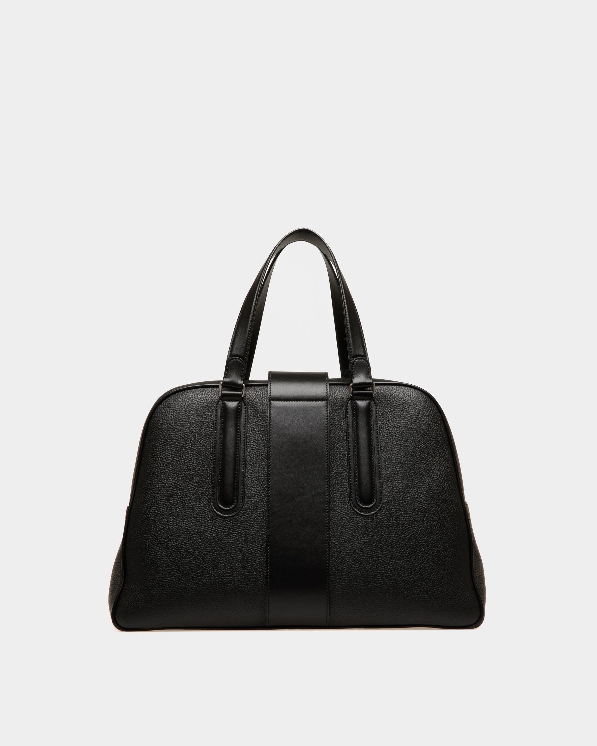 Bolso Bowling De Piel Negra - Hombre - Bally - 03