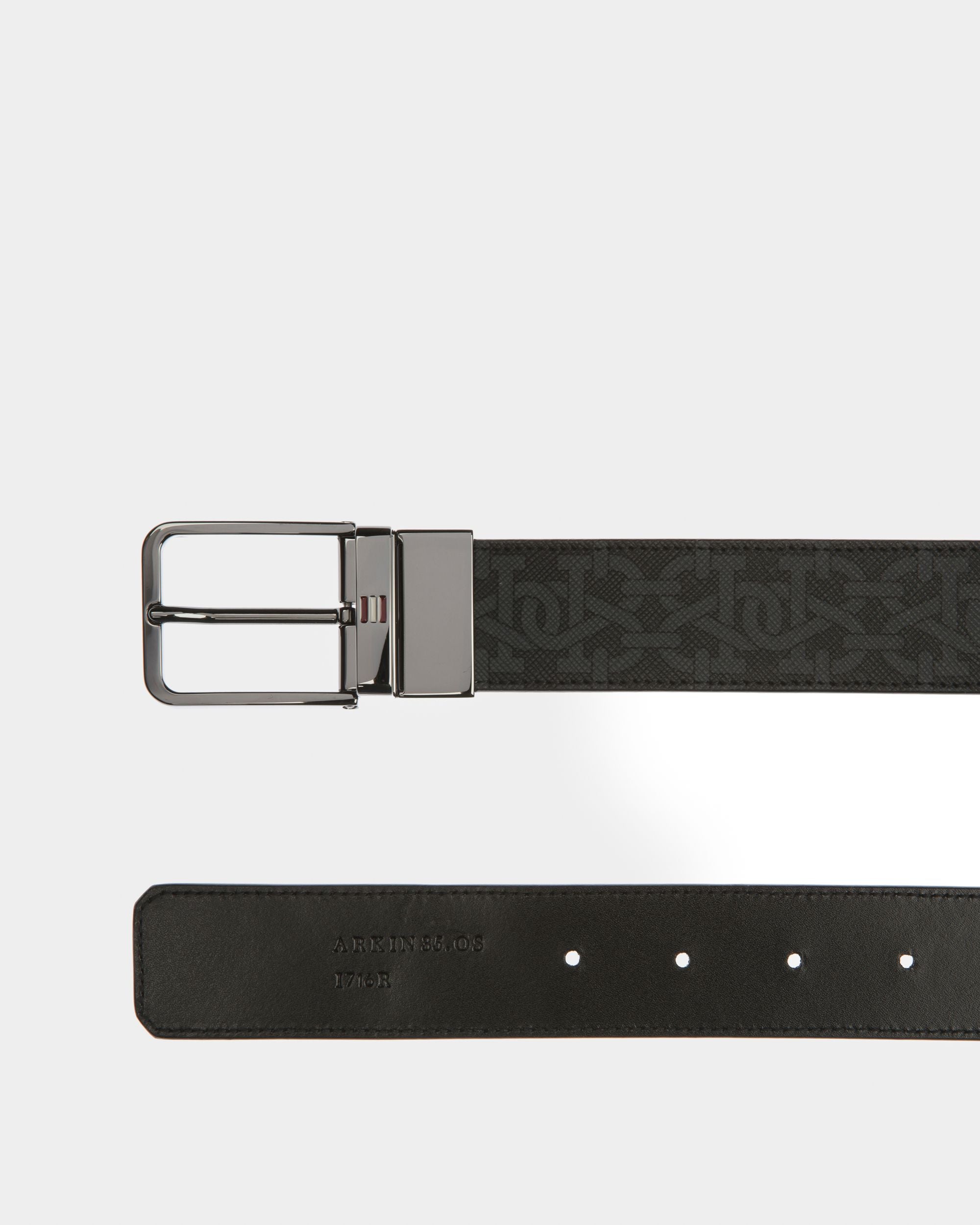 Arkin Tpu 35Mm Belt In Grey - Men's - Bally - 02