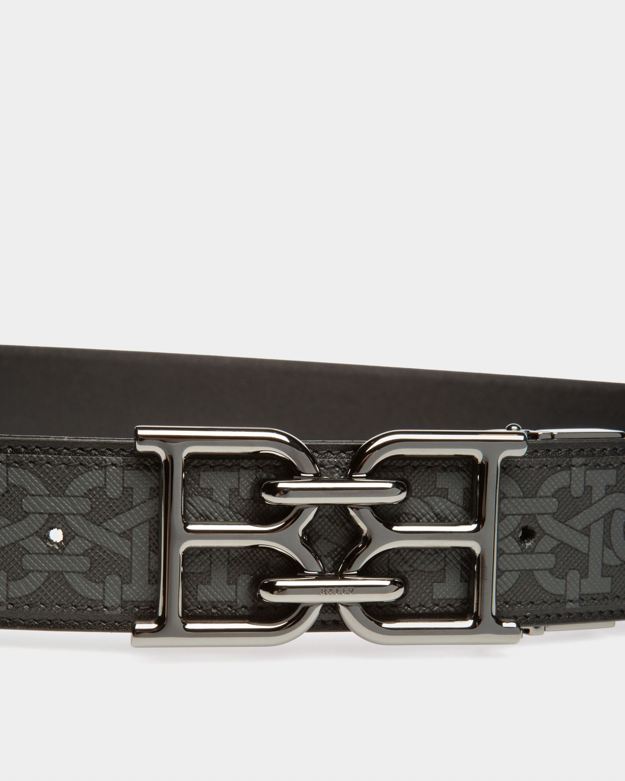 B-Chain Cinturón De 40 Mm En Tpu De Color Gris - Hombre - Bally - 03