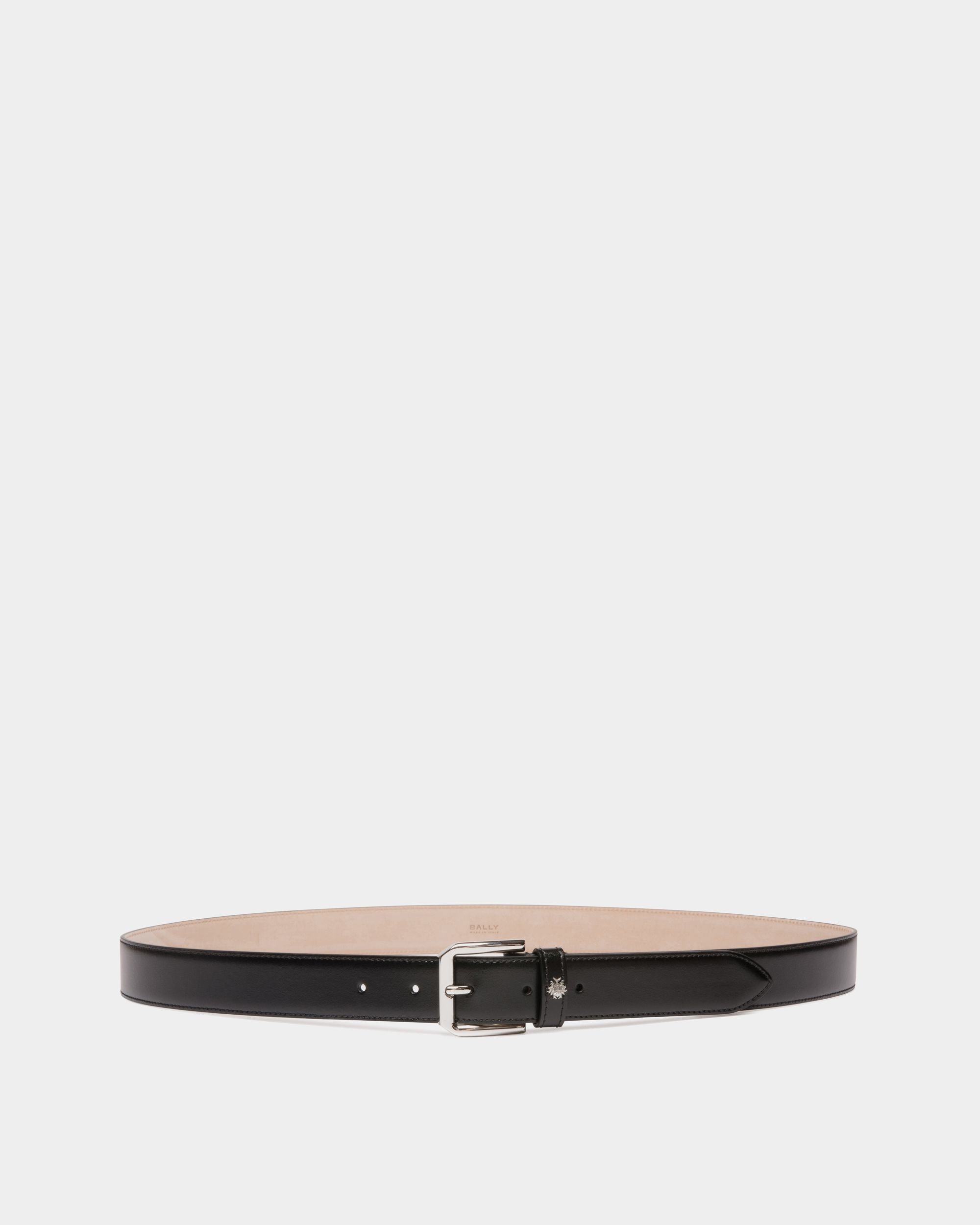 Cinturón Carl 30 Mm De Piel Negra - Hombre - Bally - 01