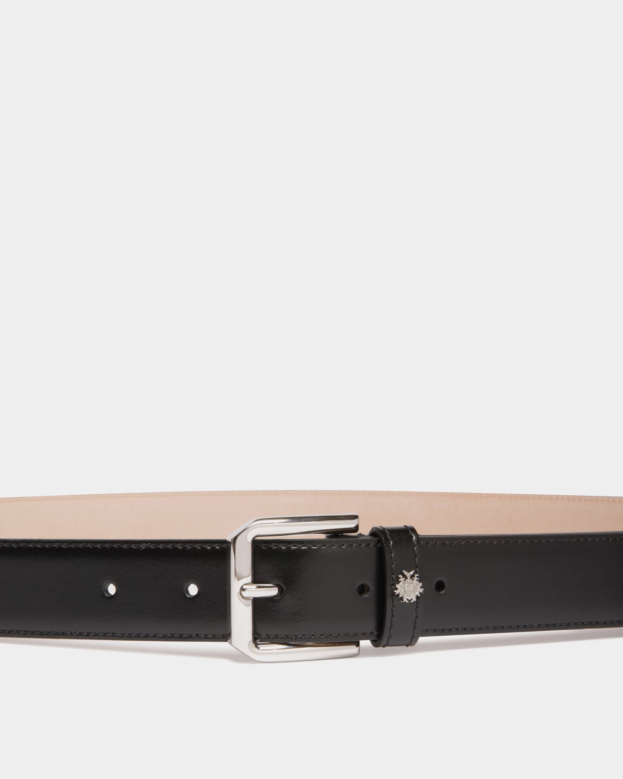 Cinturón Carl 30 Mm De Piel Negra - Hombre - Bally - 03