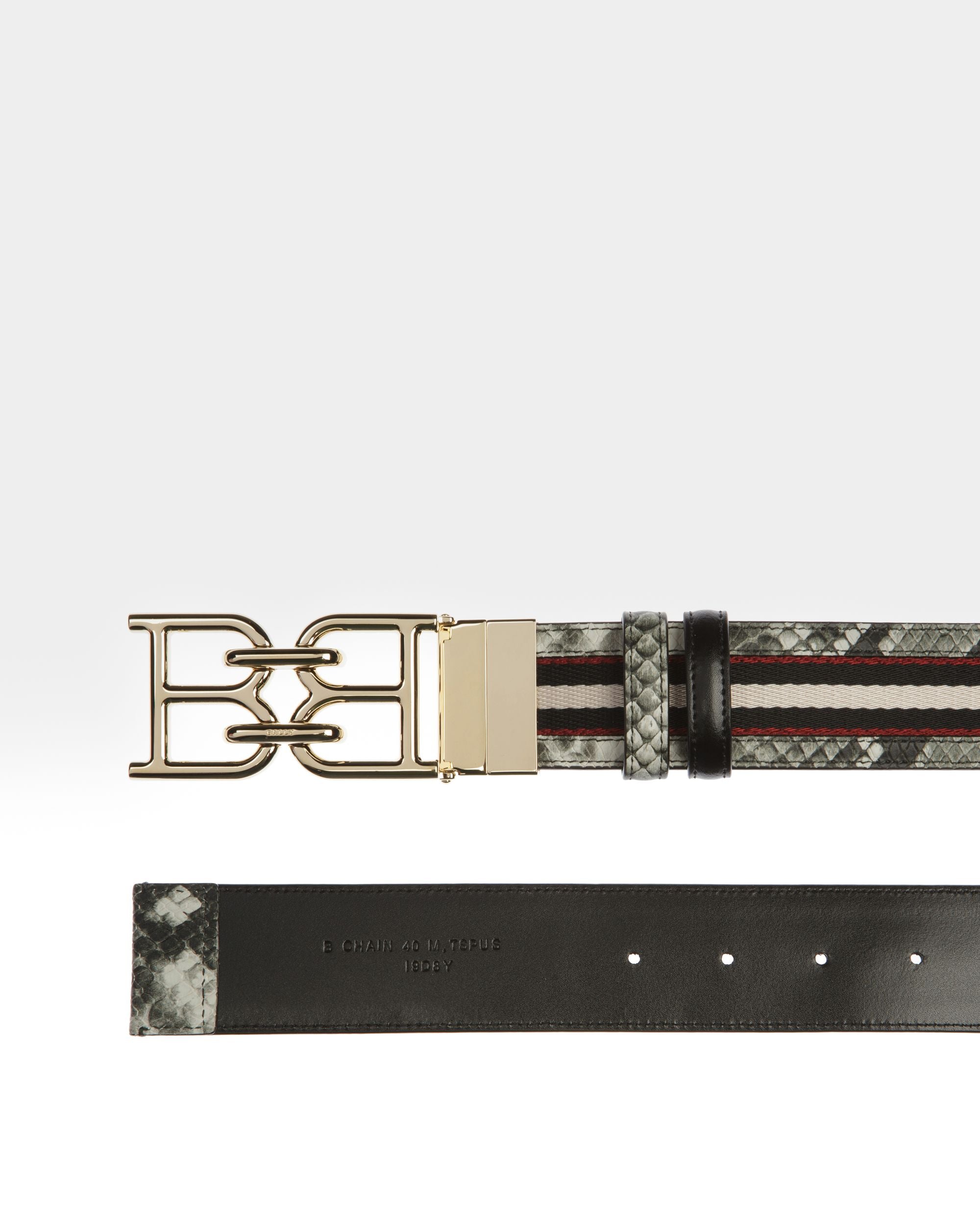 B Chain In Black - Men's - Bally - 02