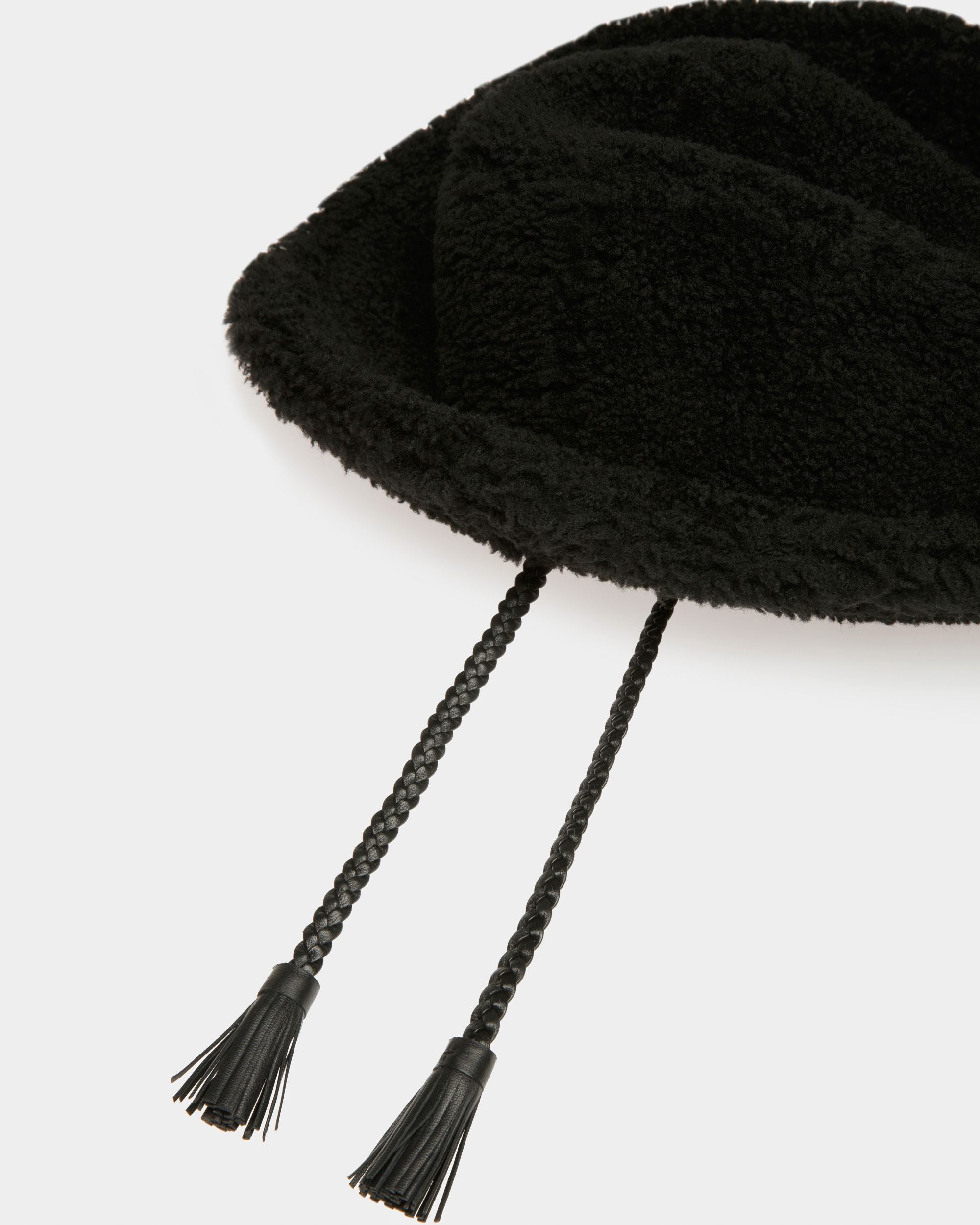 Shearling Hat - Men's - Bally - 04