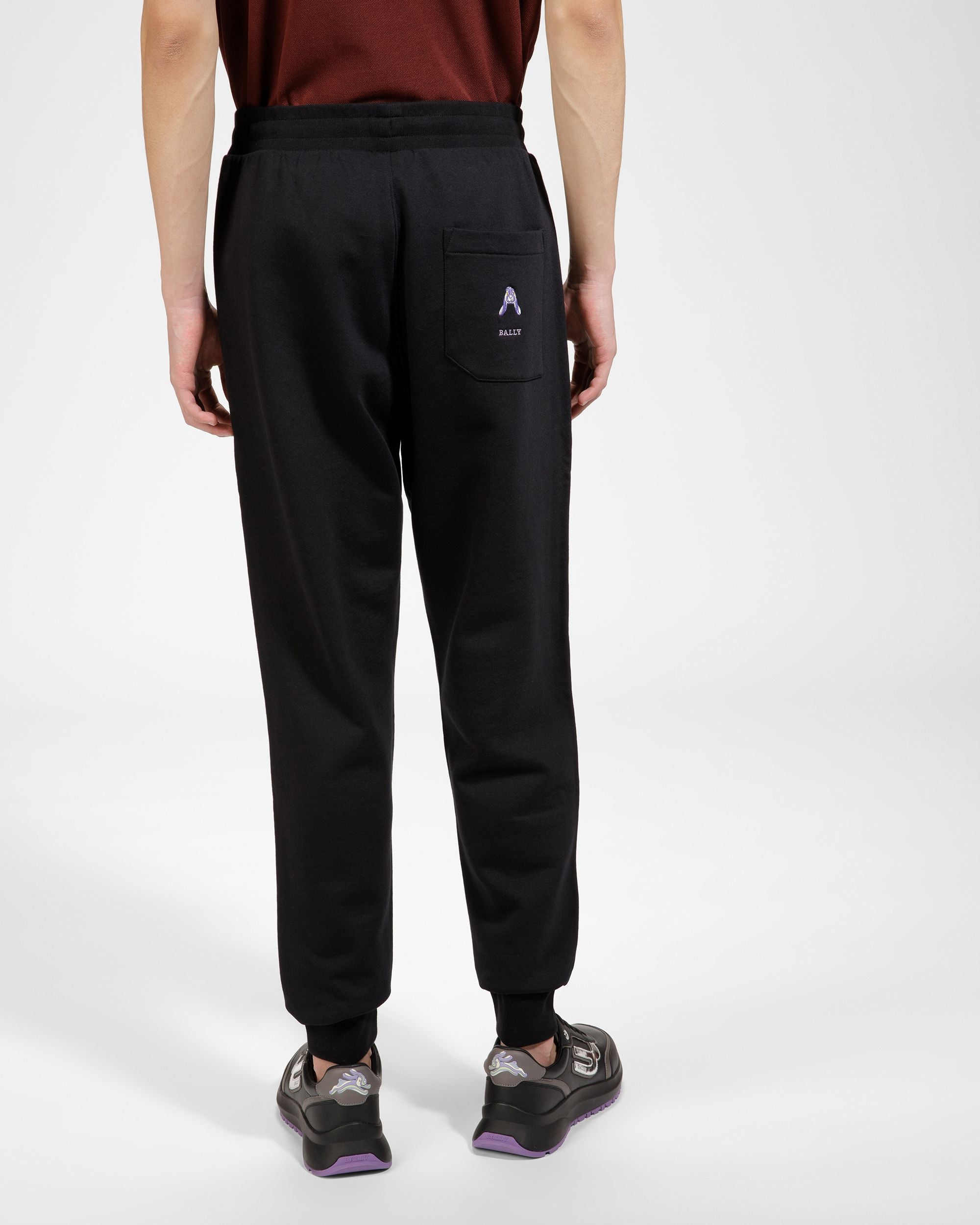 Pantalones Deportivos Con Logotipo De Conejo - Hombre - Bally - 02