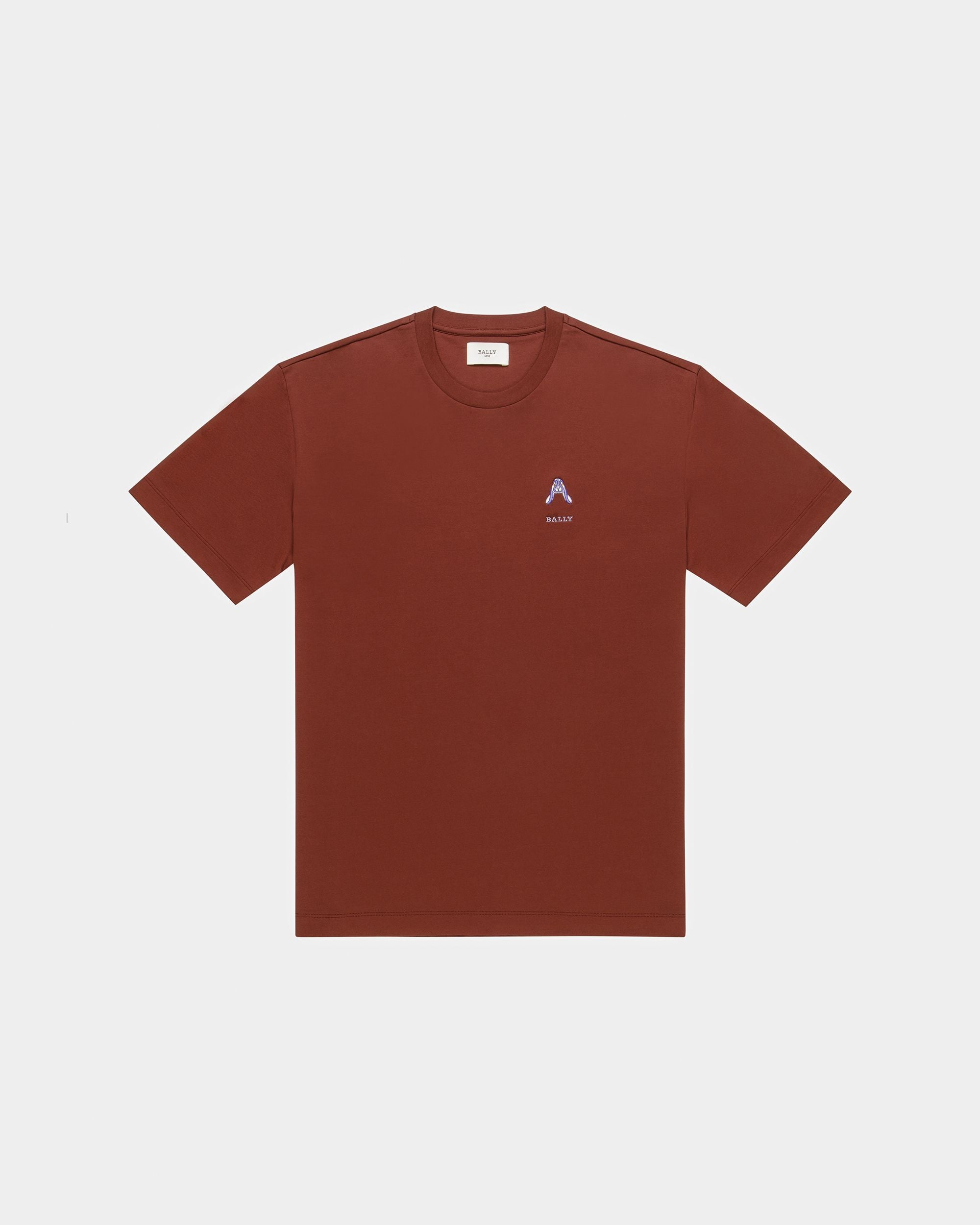 Camiseta Con Logotipo De Conejo Bordado - Hombre - Bally - 05