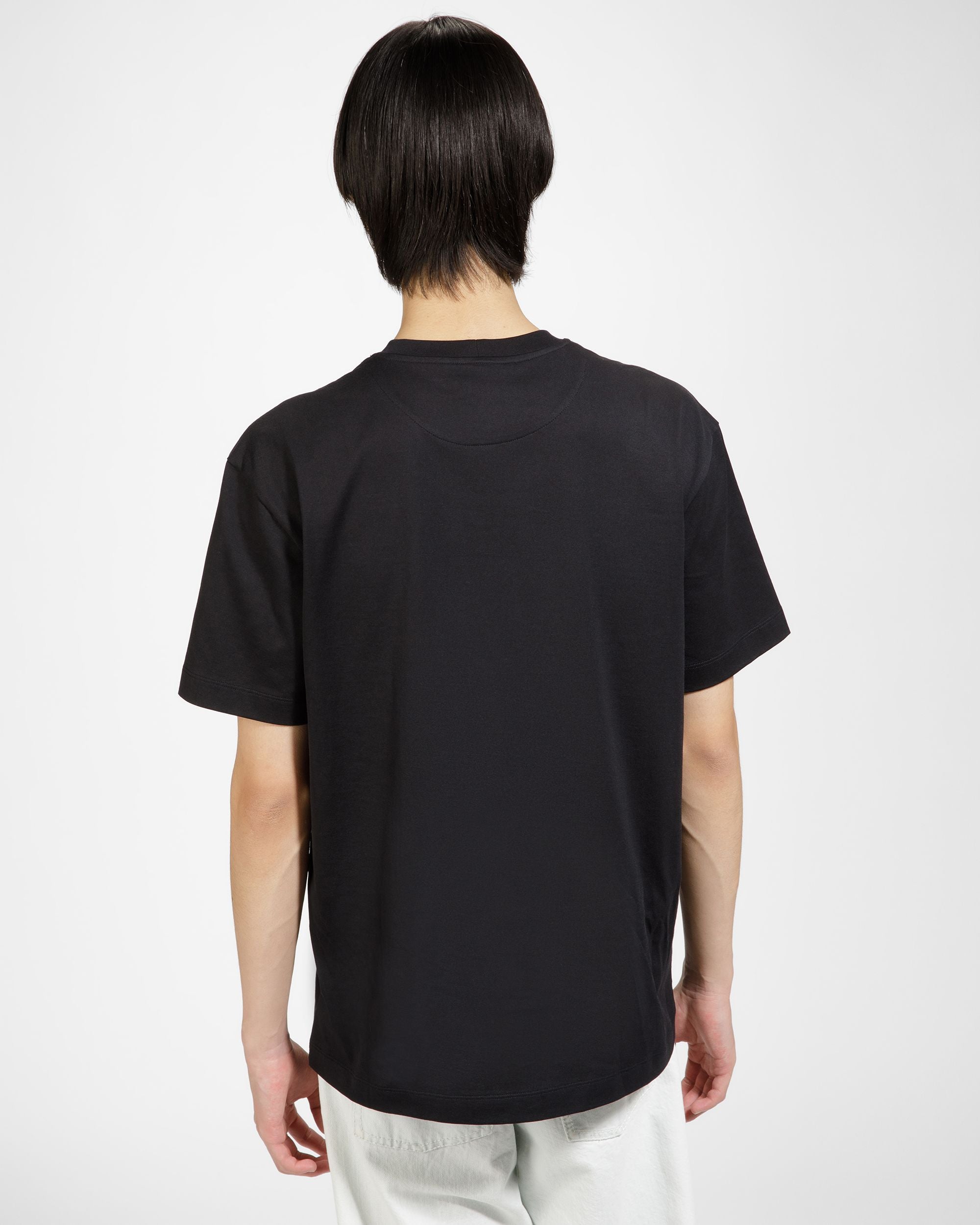 Embroidered Rabbit Logo T-Shirt - Men's - Bally - 02