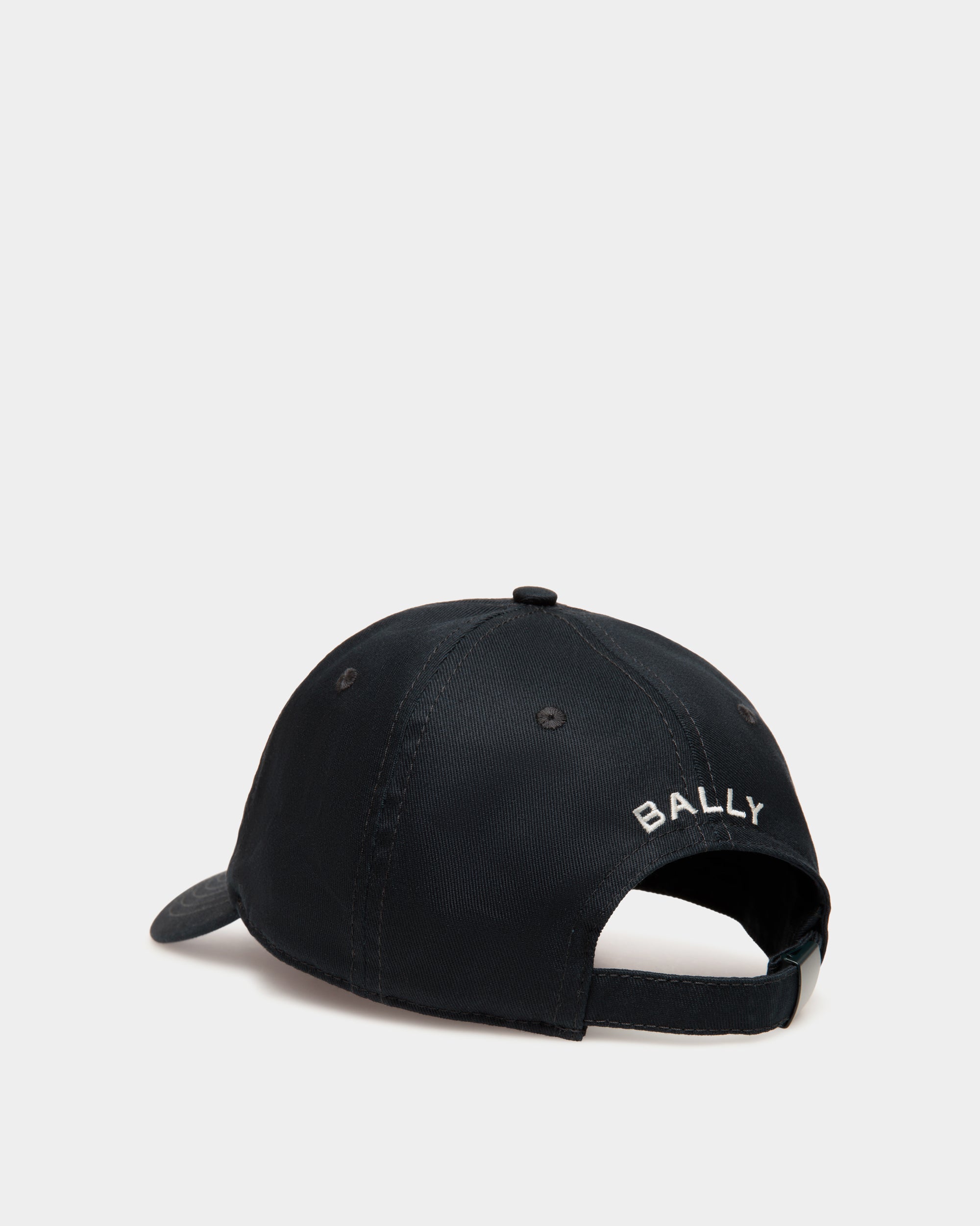 Gorra De Algodón Navy Blue - Hombre - Bally - 02