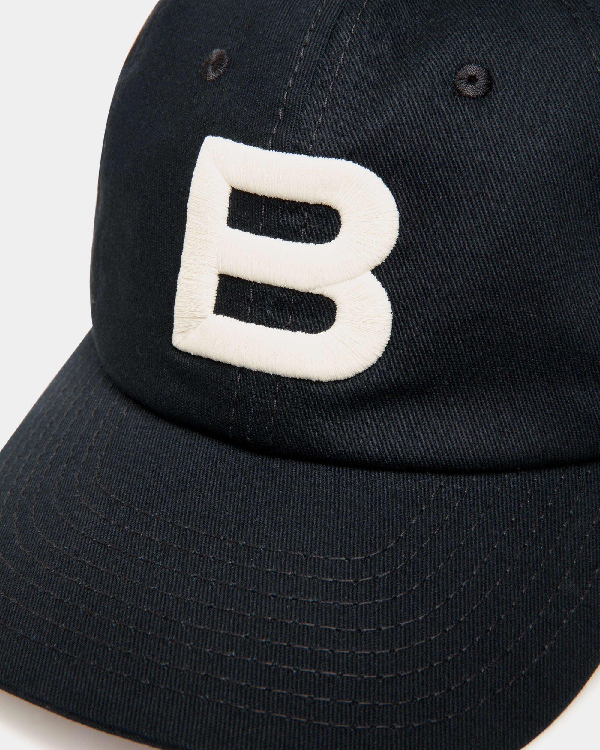 Gorra De Algodón Navy Blue - Hombre - Bally - 03