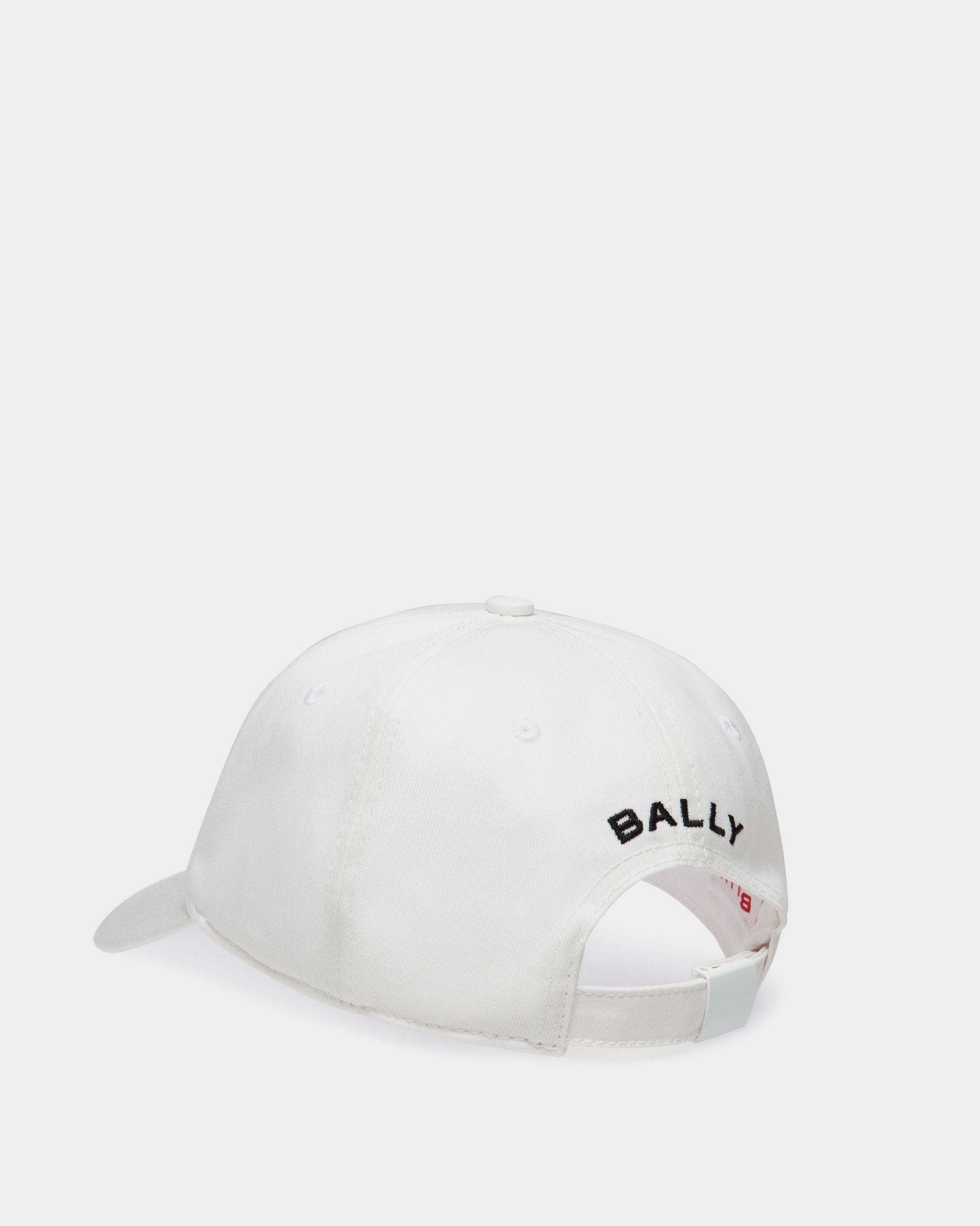 Gorra DJ Leo Mas X Bally De Algodón Blanco Con Bordado Amnesia - Hombre - Bally - 03