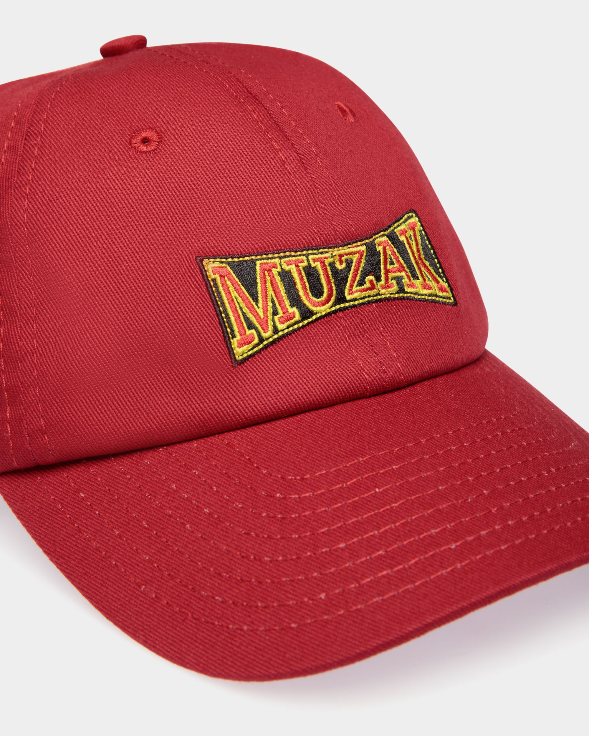 Gorra DJ Leo Mas X Bally De Algodón Heritage Red Con Bordado Muzak - Hombre - Bally - 04