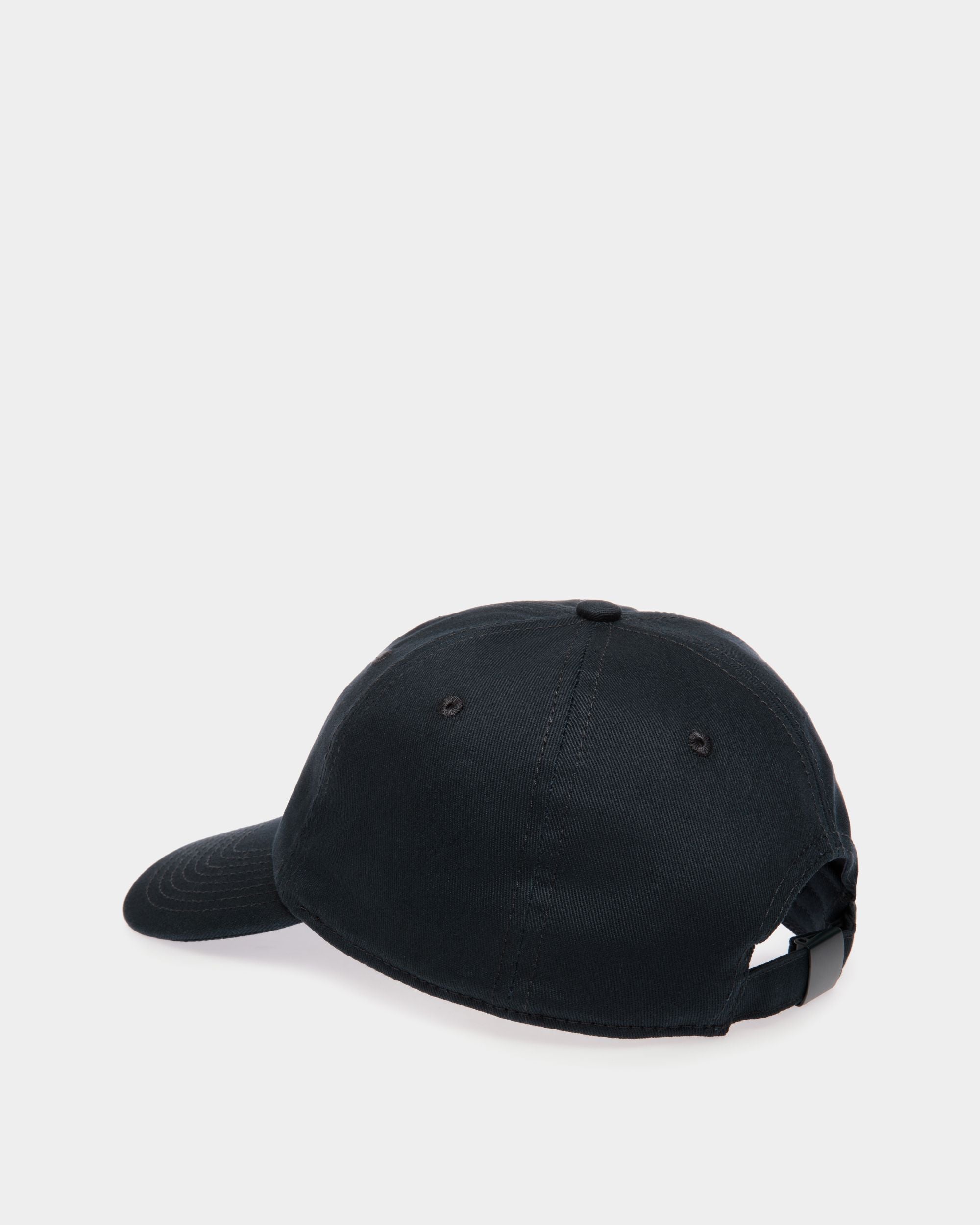 Gorra De Algodón Navy Blue - Hombre - Bally - 03