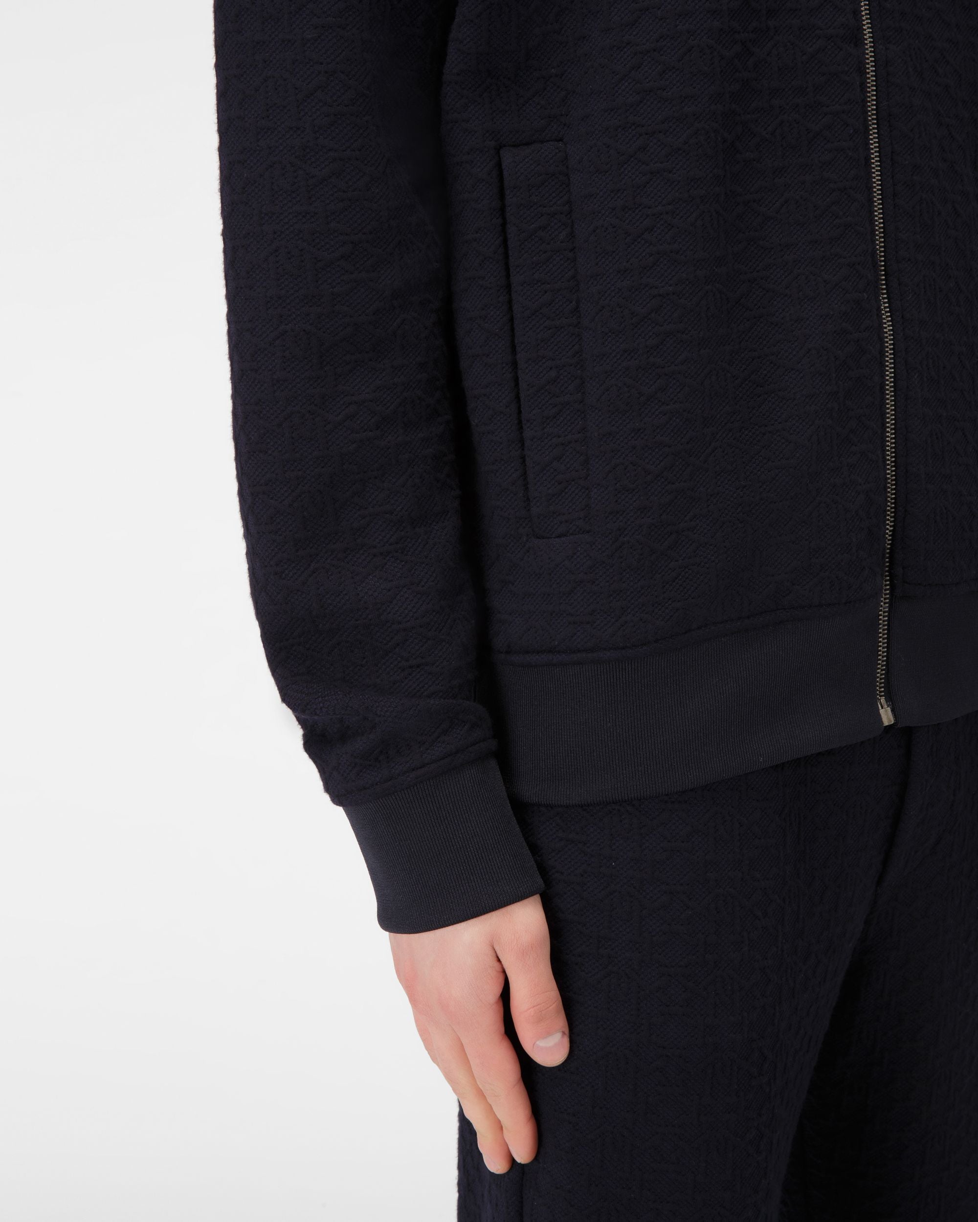 Polyamide Bomber Jacket In Black - Men's - Bally - 02