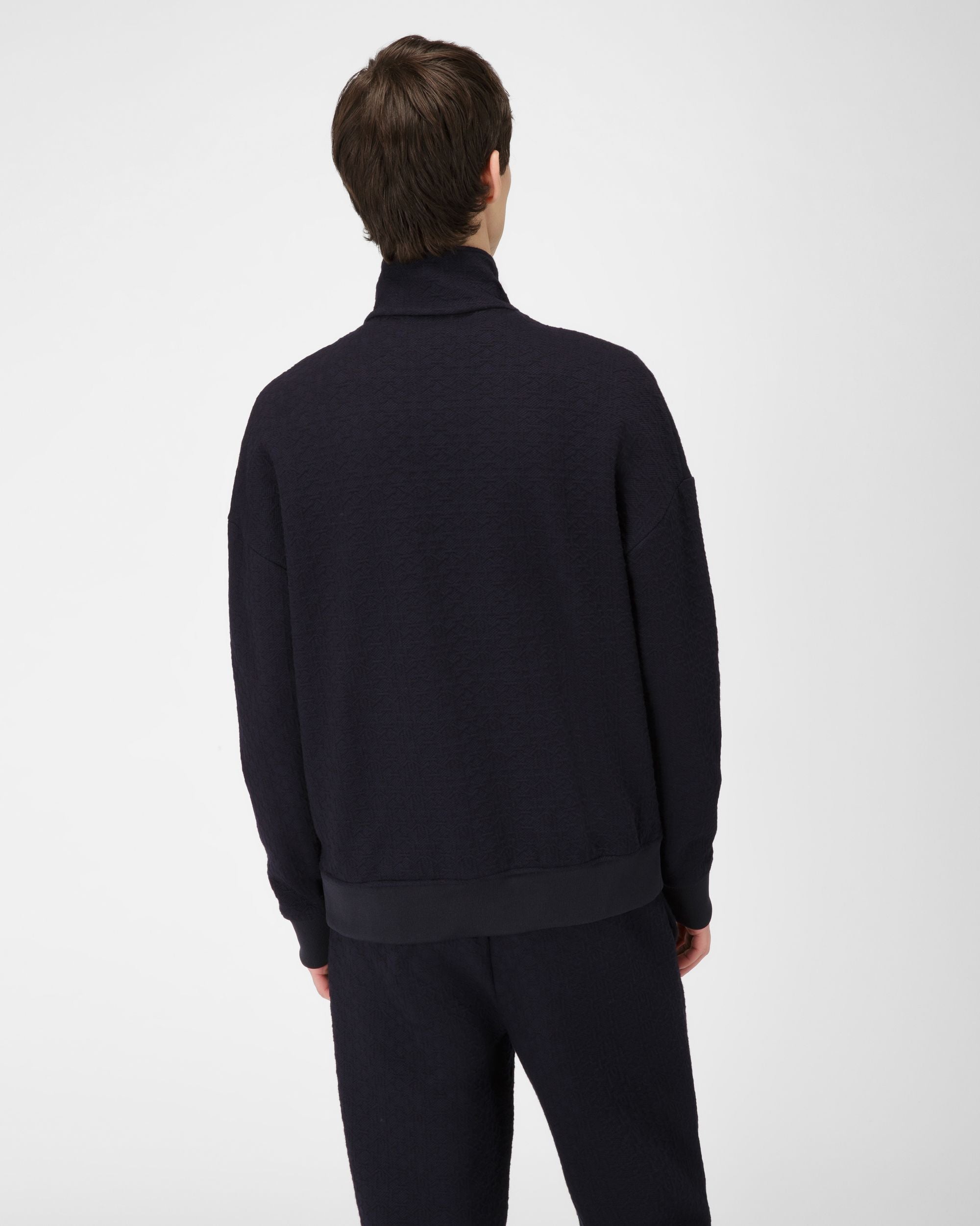 Polyamide Bomber Jacket In Black - Men's - Bally - 03