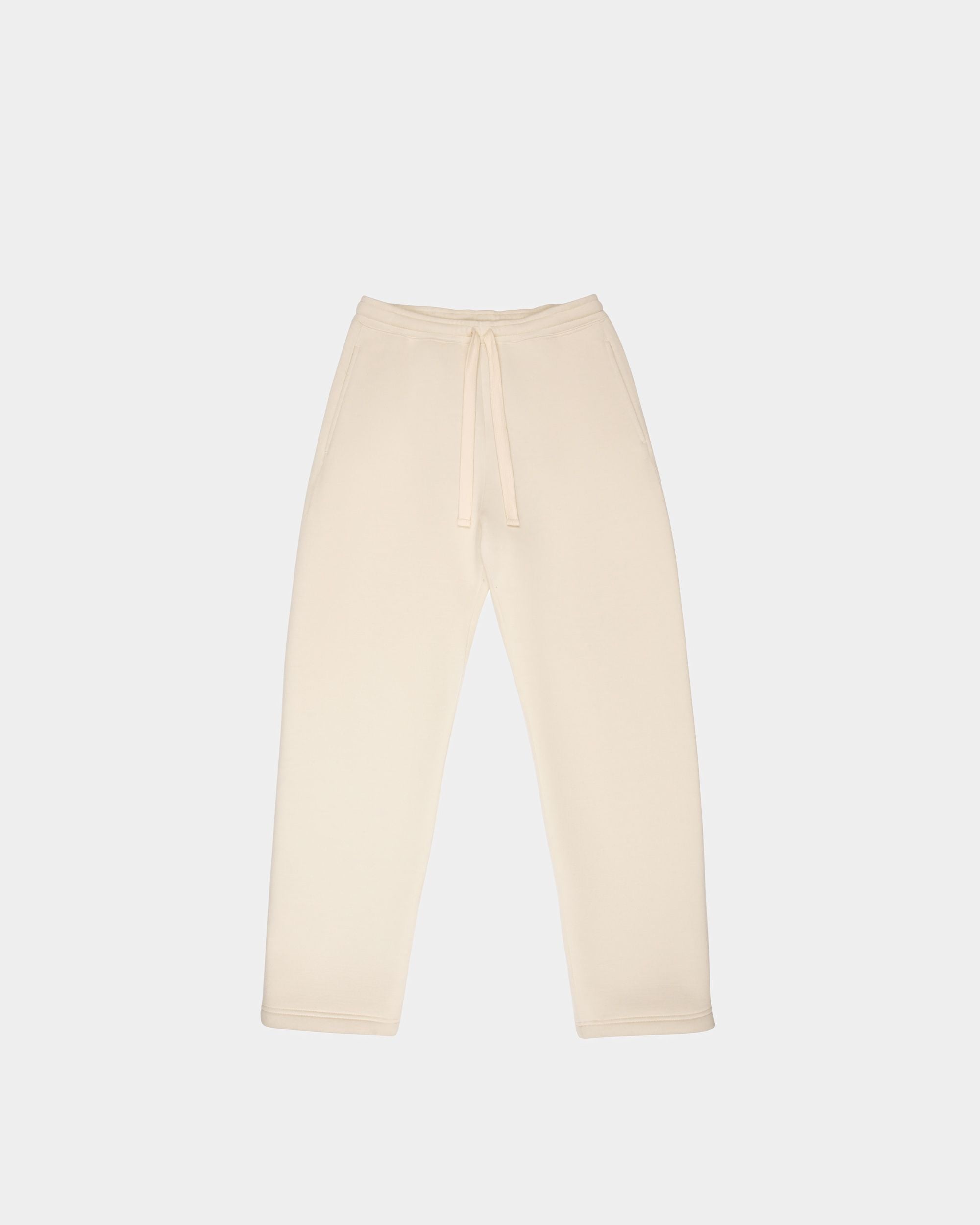 Cutsew Sweatpant In White Wool And Cotton - Men's - Bally - 01