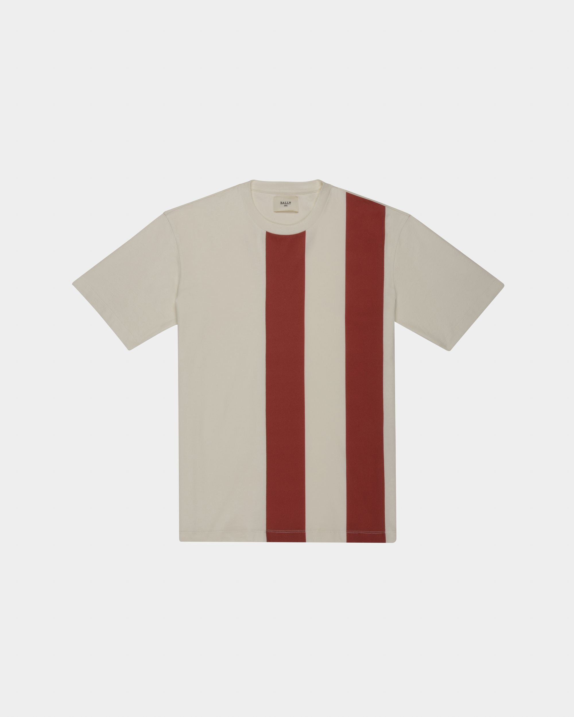 Camiseta Con Banda Bicolor De Bally - Hombre - Bally - 01
