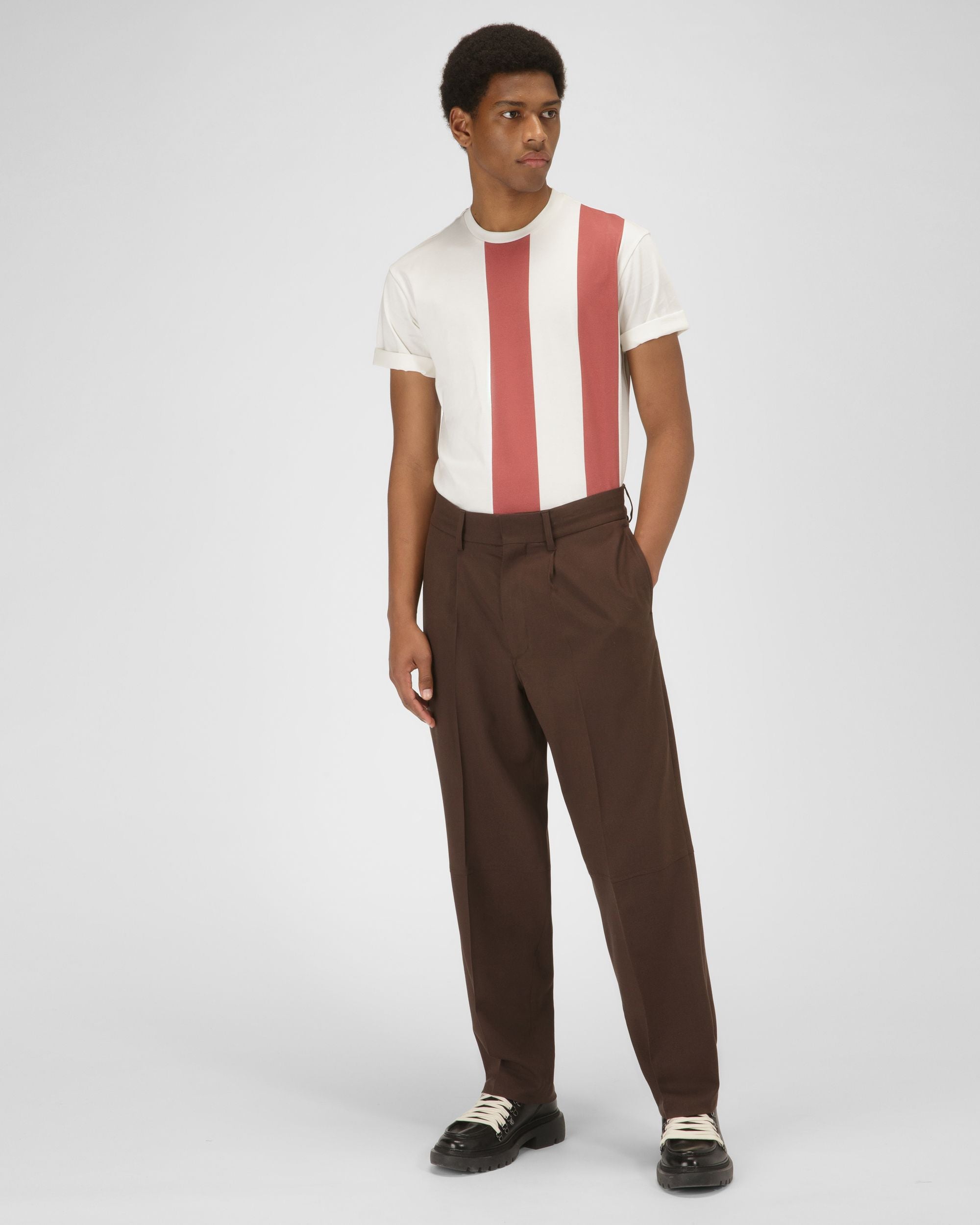 Camiseta Con Banda Bicolor De Bally - Hombre - Bally - 02