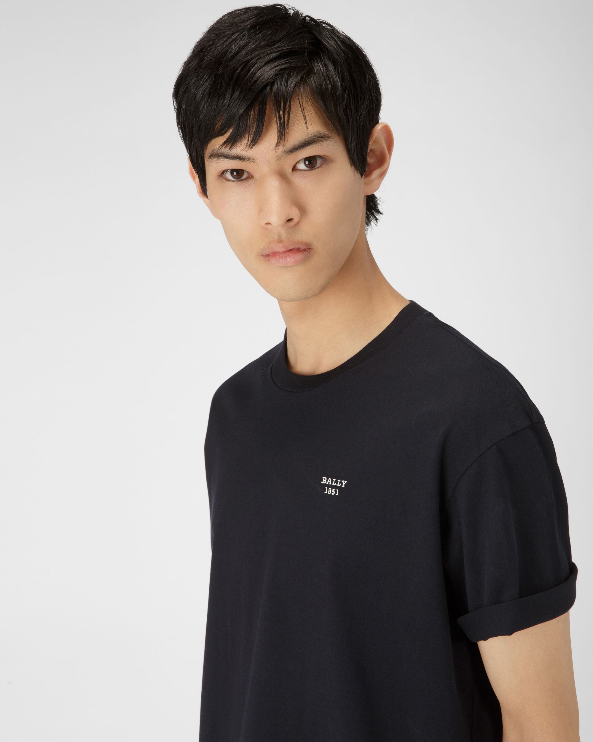 Camiseta Con Logo Heritage - Hombre - Bally - 02