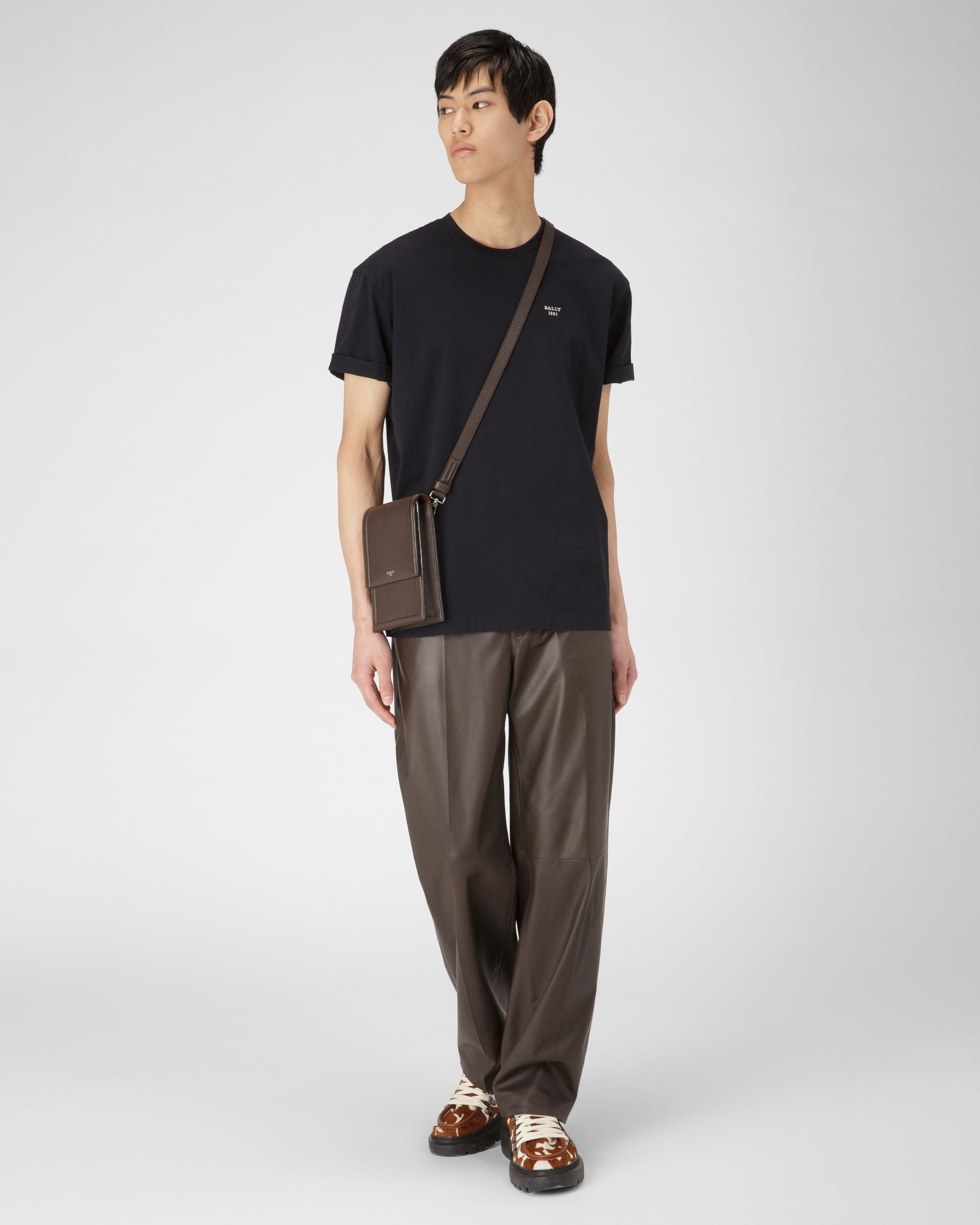 Camiseta Con Logo Heritage - Hombre - Bally - 05